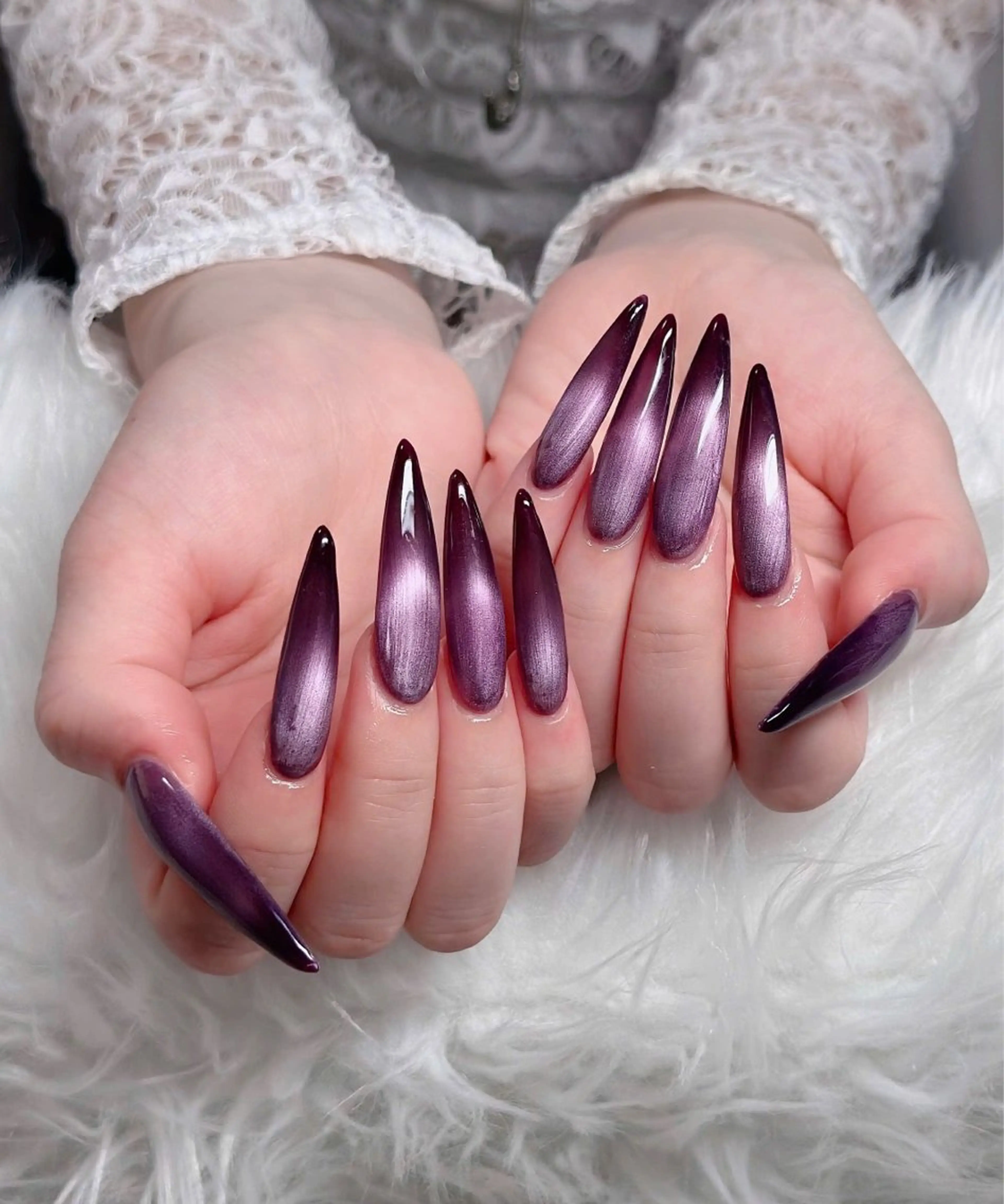 ネイル アートネイル 成人式 ジェルネイル ニュアンスネイル 夏ネイル ハンドネイル neco H.babynailのネイルデザイン