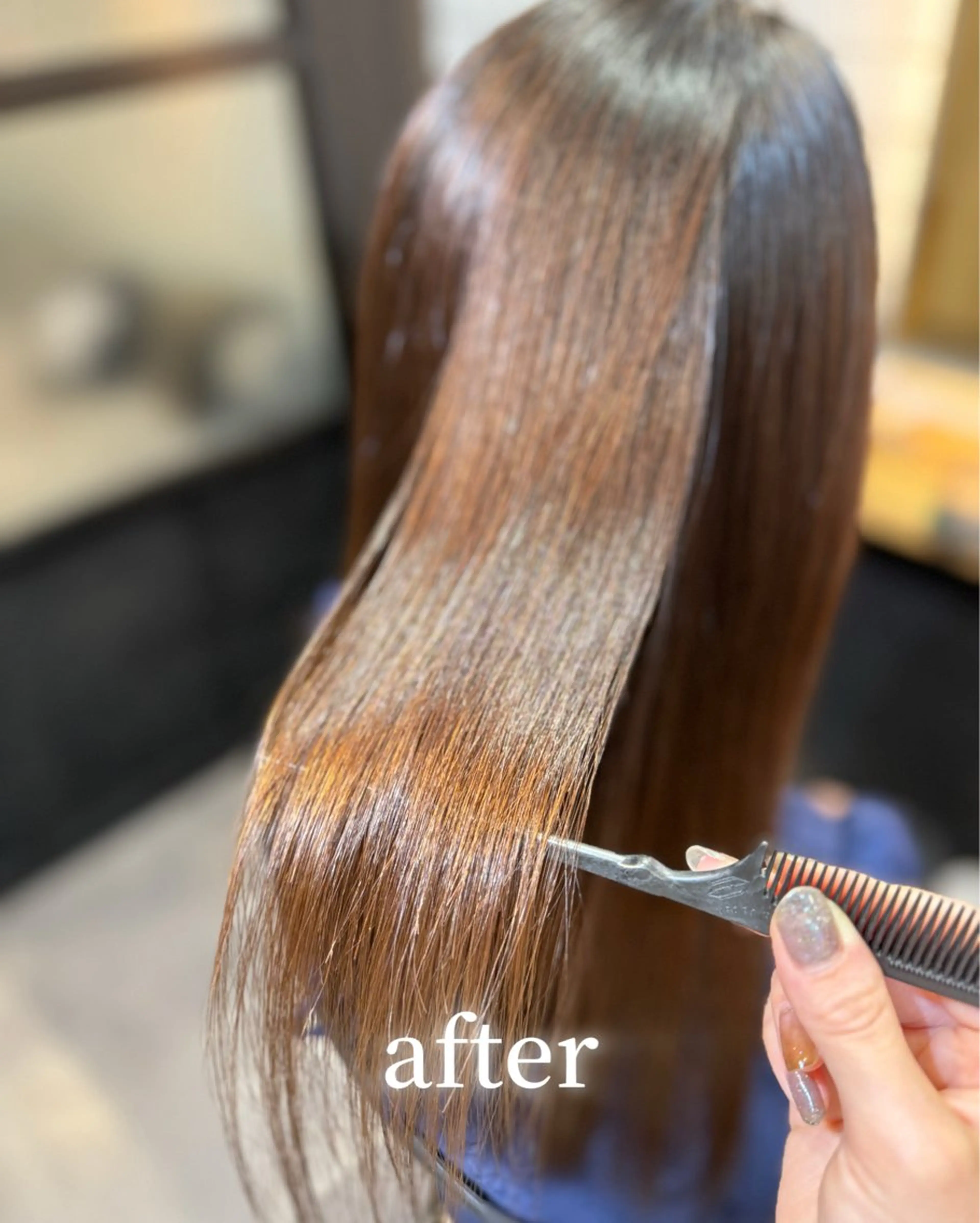 セミロング 髪質改善 似合わせカット 縮毛矯正 トリートメント 吉祥寺プルエクステ 🌟hiraiのヘアスタイル