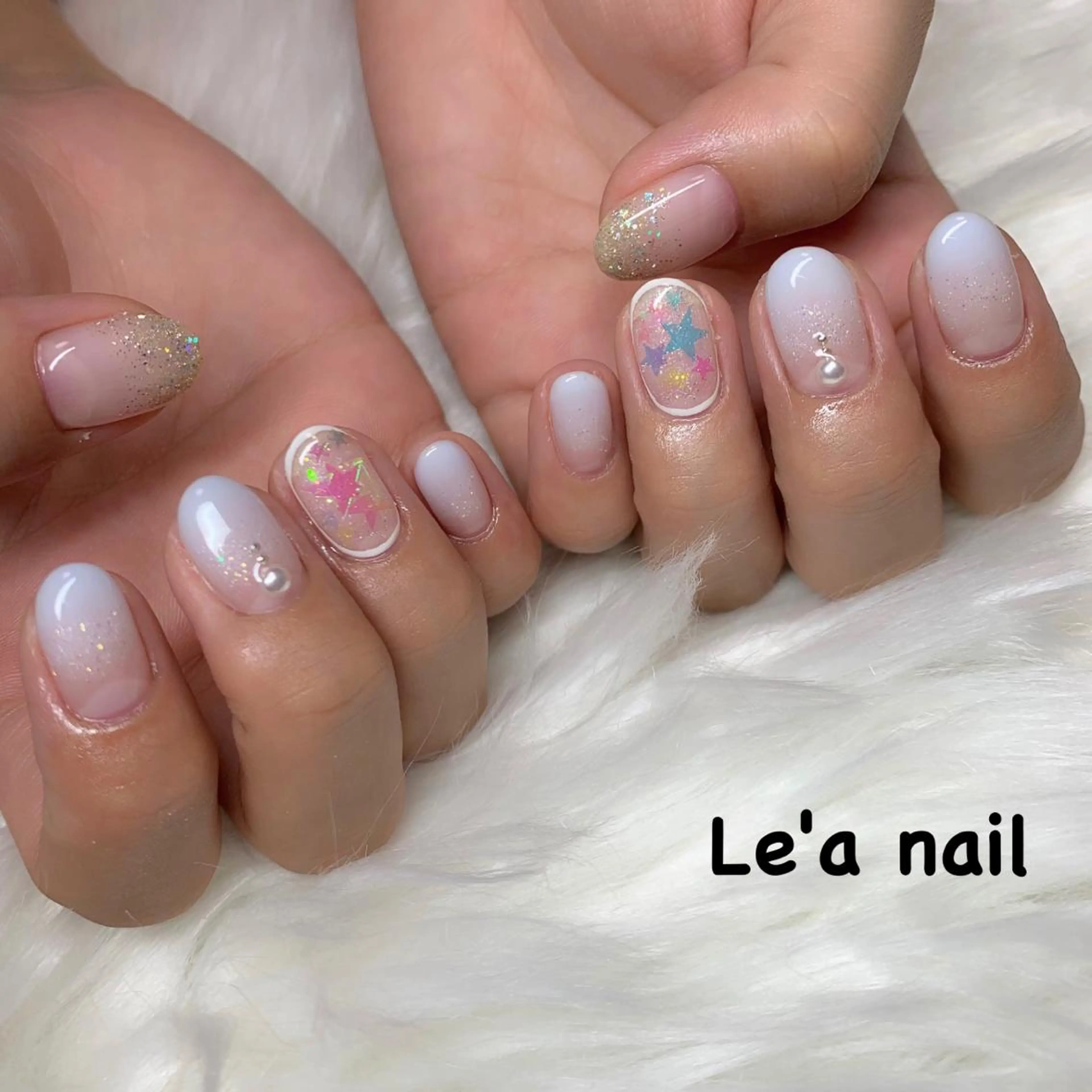 ネイル オフィスネイル ハンドネイル 'mm所属・'mm  (ミリ) ＭＡＮＡＭＩのネイルデザイン