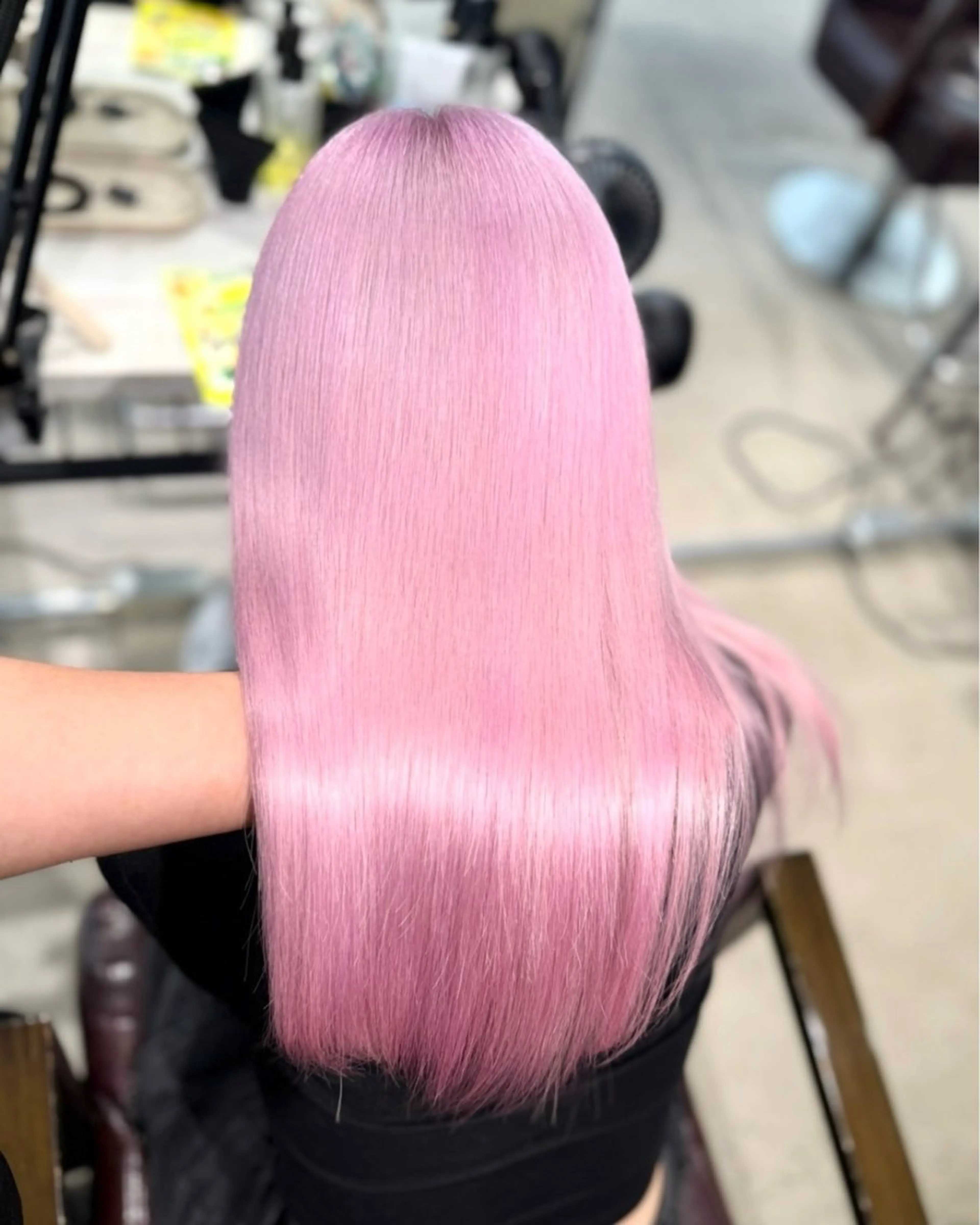 ロング カラー ヘアカラー トリートメント ブリーチカラー特化 碇　英朗のヘアスタイル