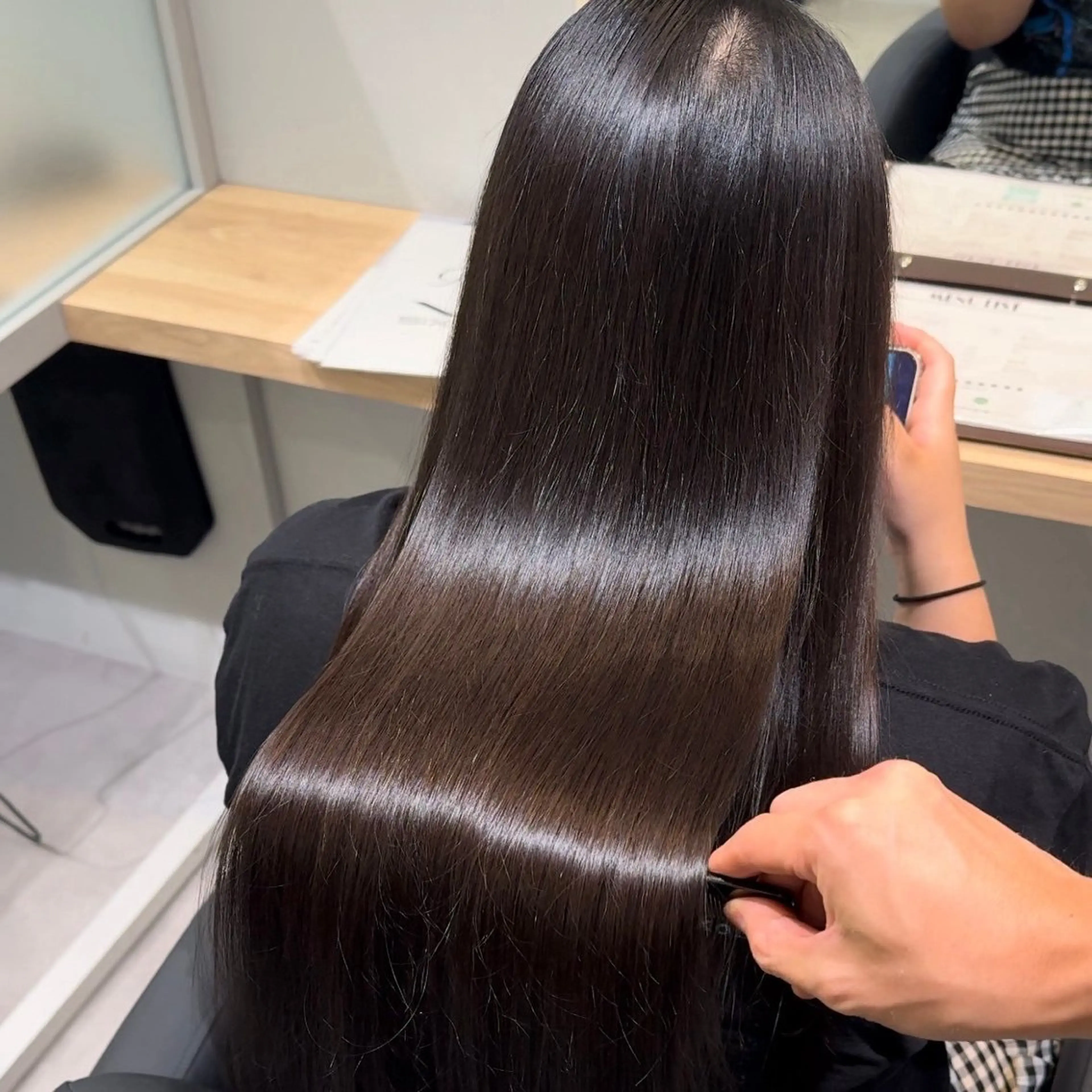 ロング Bonheur所属・茨木メンズ/フェザー パーマ/酒井壮大のヘアスタイル