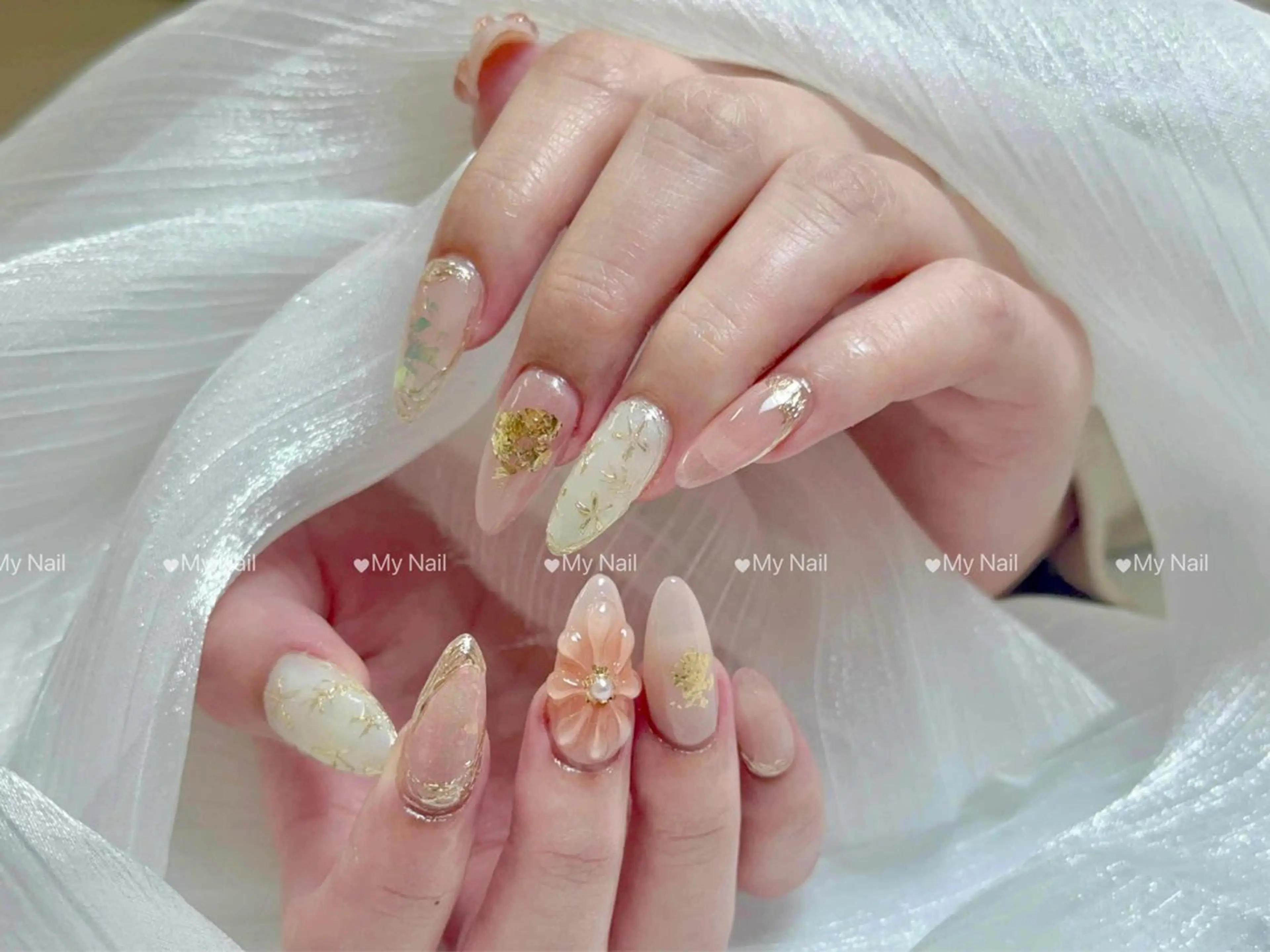 ネイル 長さ出し ハンドネイル My Nail Salon所属・My Nail Salonのネイルデザイン
