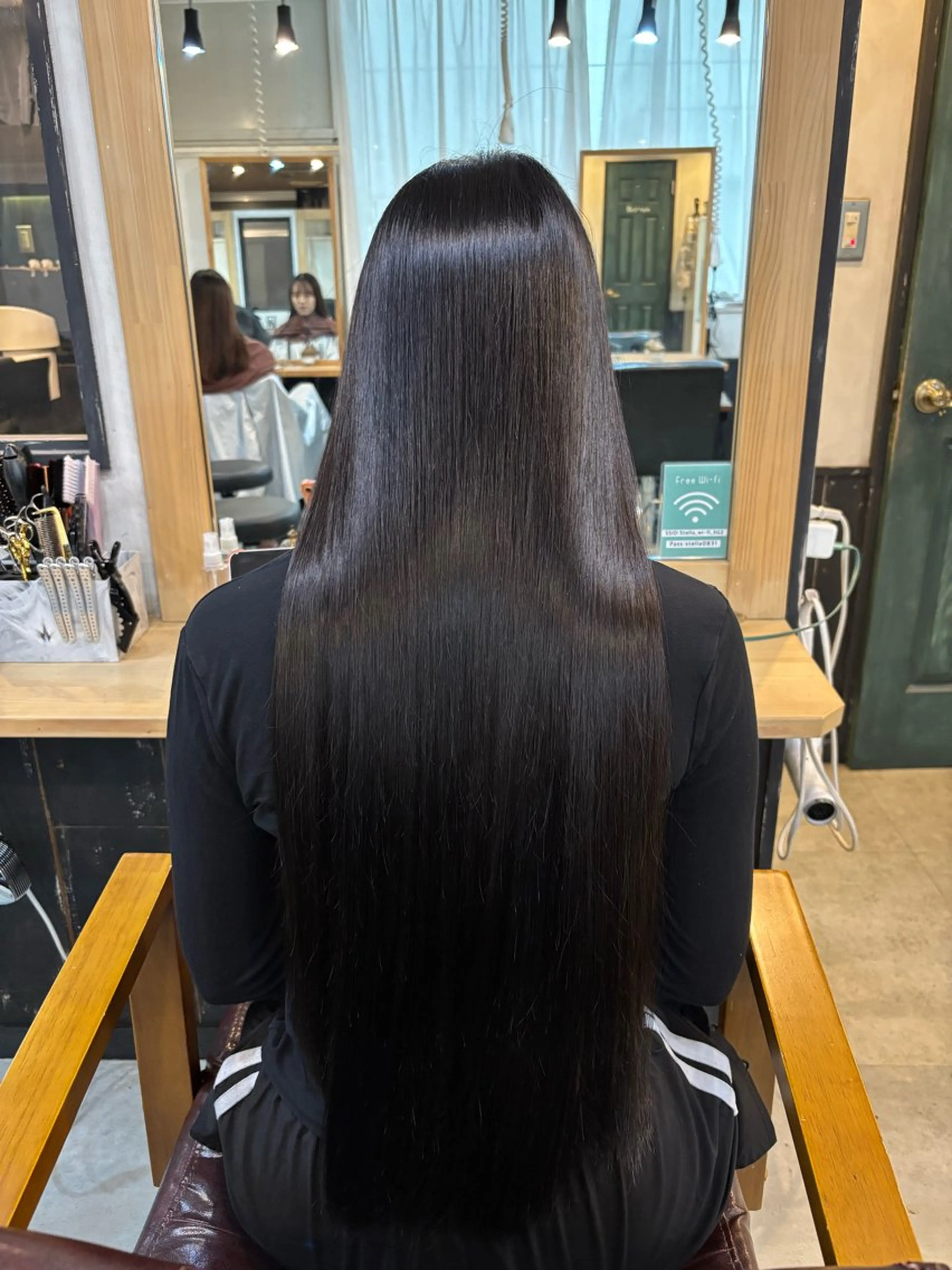 ロング 髪質改善 ロング 酸性ストレート カット 縮毛矯正 トリートメント ヘッドスパ 美髪矯正 🌈髪質改善 山下のヘアスタイル