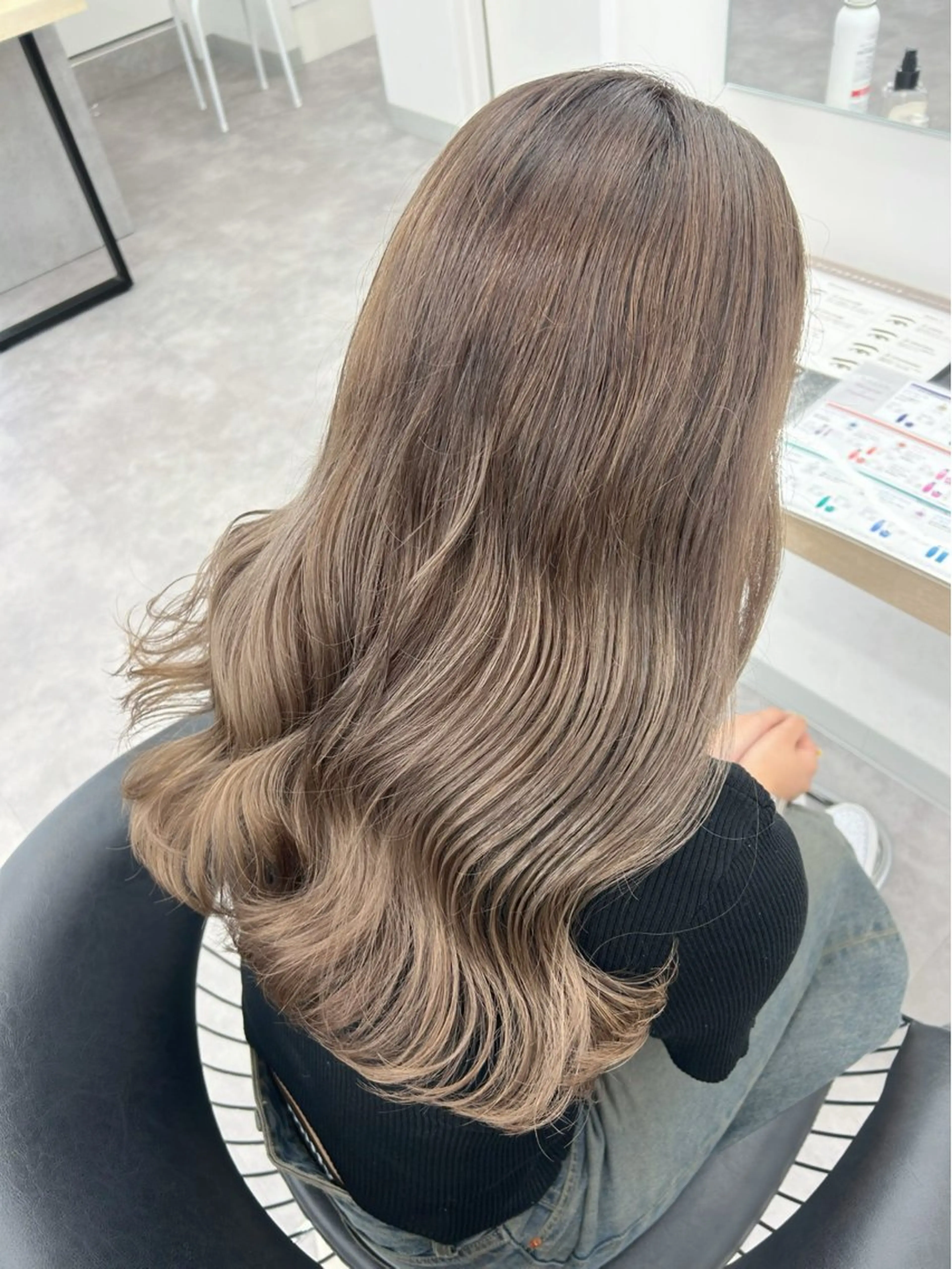 ロング ヘアカラー 暖色カラー/レイヤー ☻ miyuuのヘアスタイル