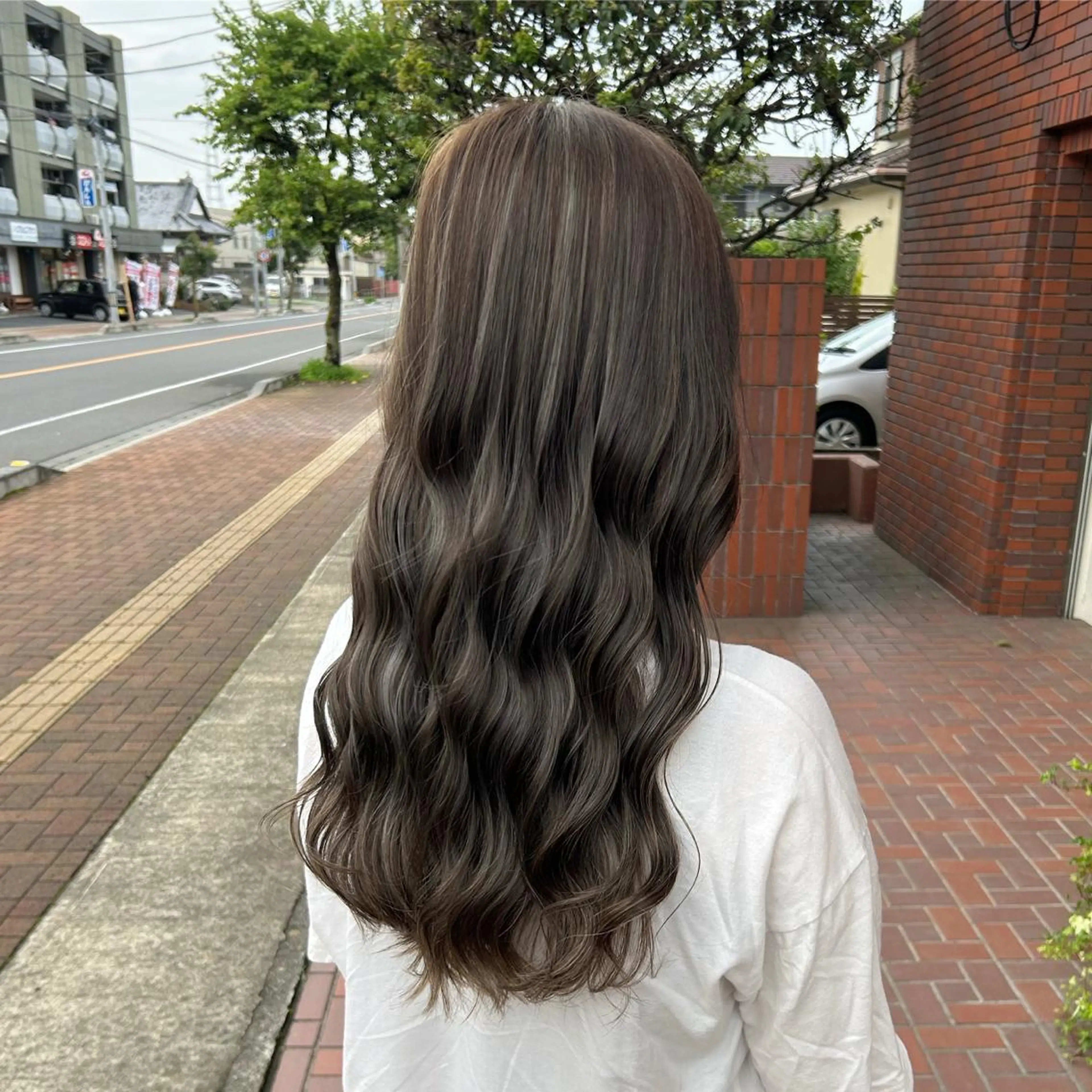 カラー 透明感カラー ハイライトカラー LITTY MITO 【リティ】所属・水戸/ベージュカラー 🍒RICO🍒のヘアスタイル