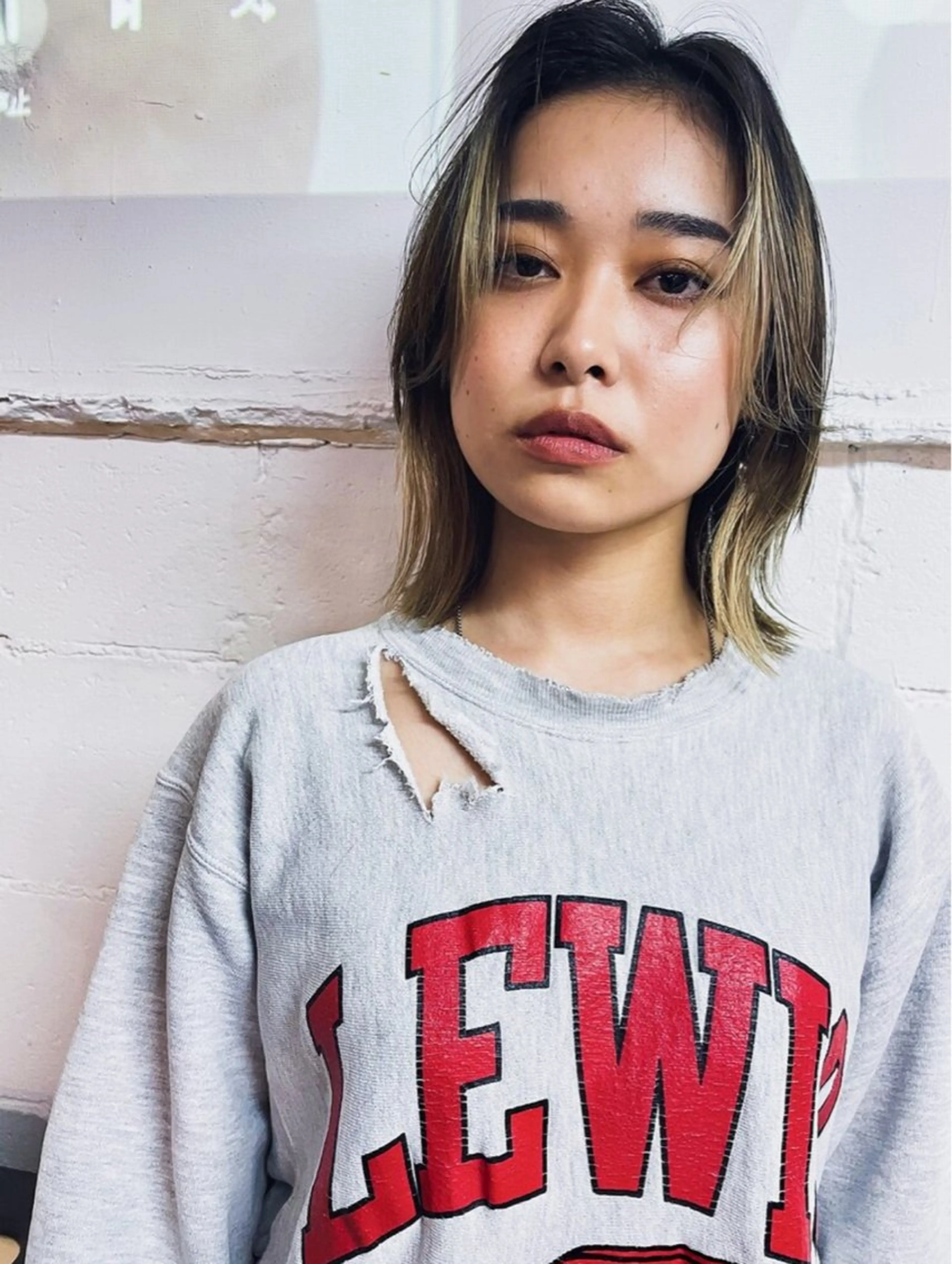 ミディアム カラー カット ヘアカラー トリートメント kotomi .のヘアスタイル