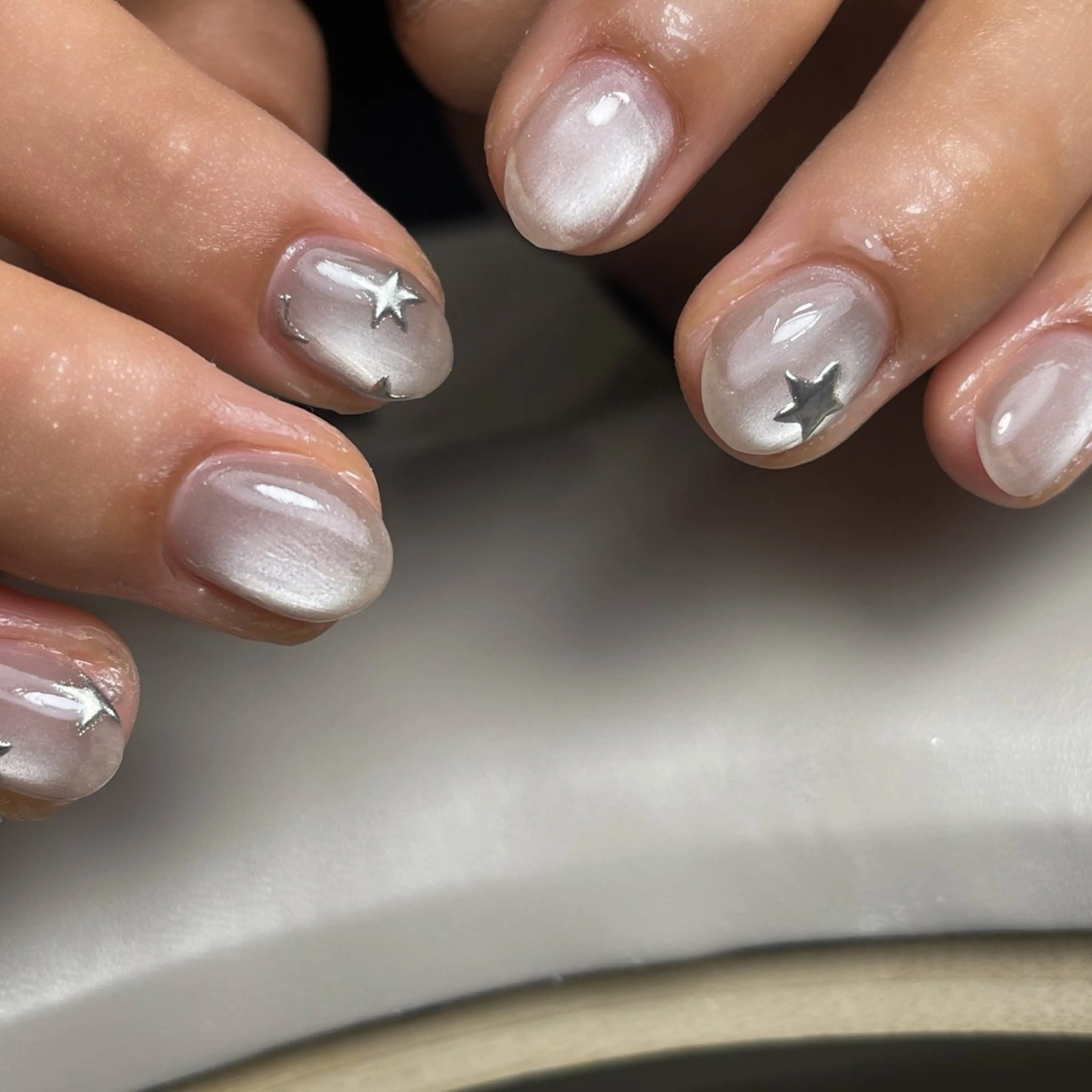 ネイル ハンドネイル r'e blanc wakaのネイルデザイン