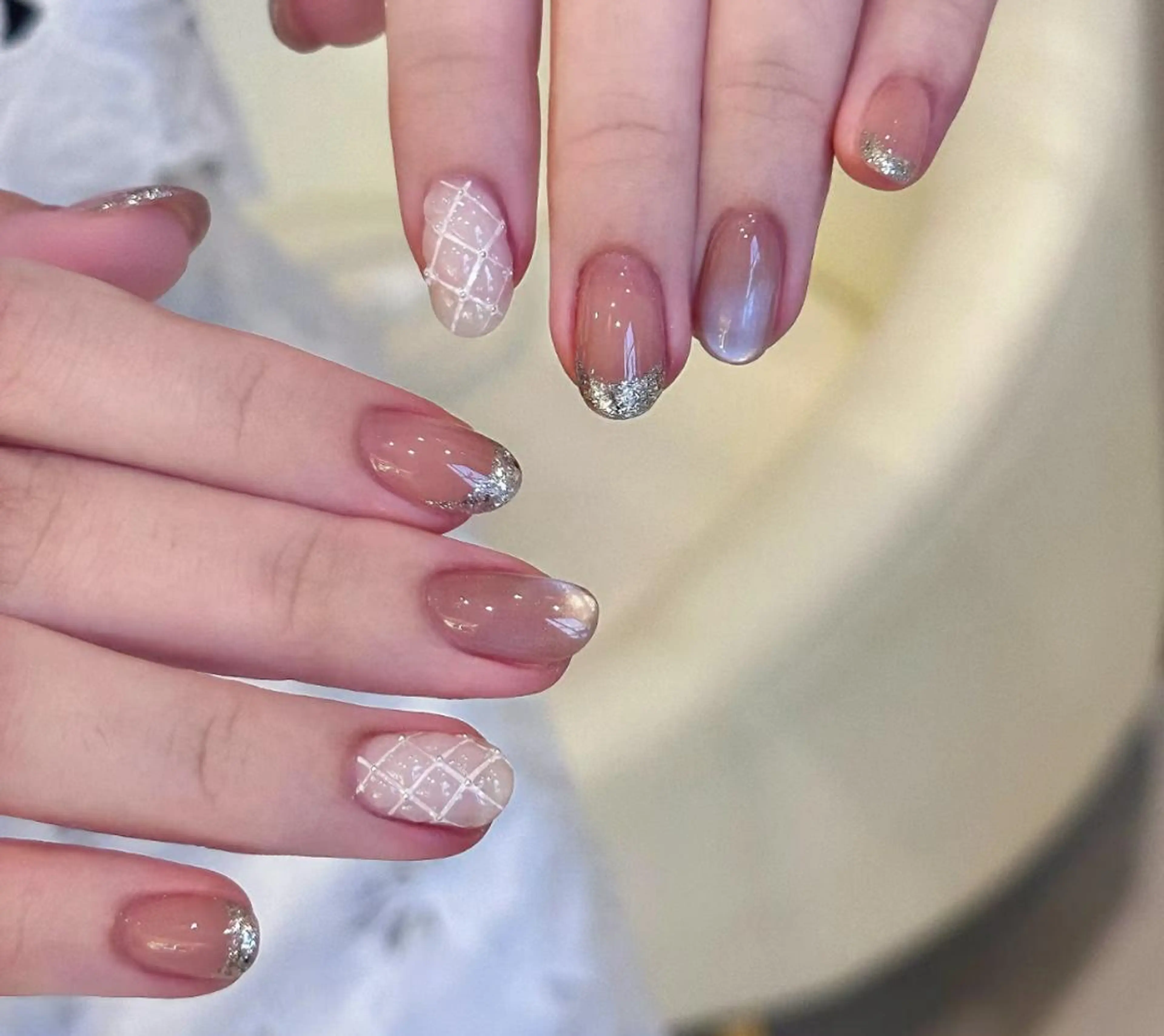 ネイル ハンドネイル ハンドケア 🍑 momo_nailのネイルデザイン