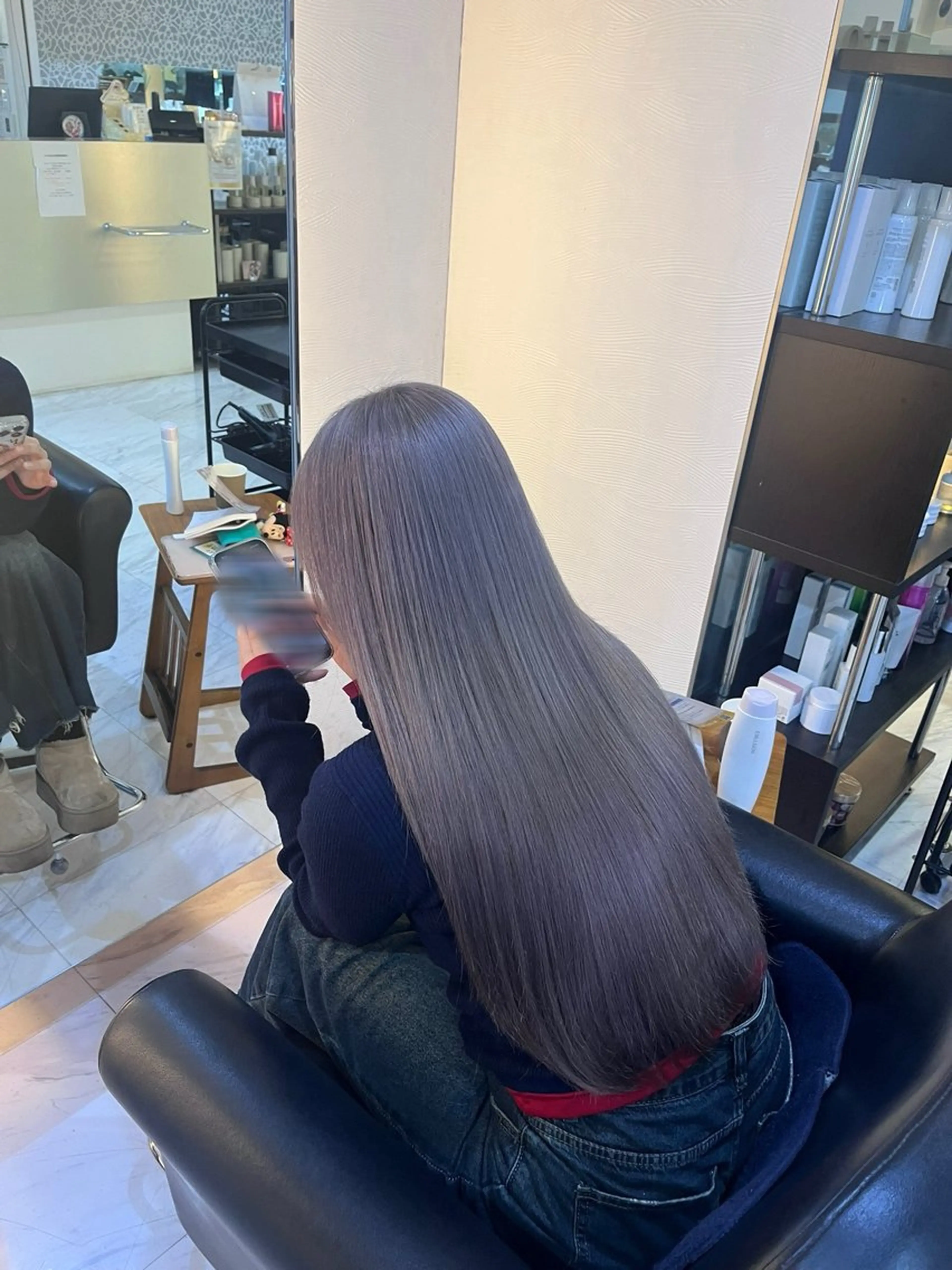カラー 田中 宥衣のヘアスタイル