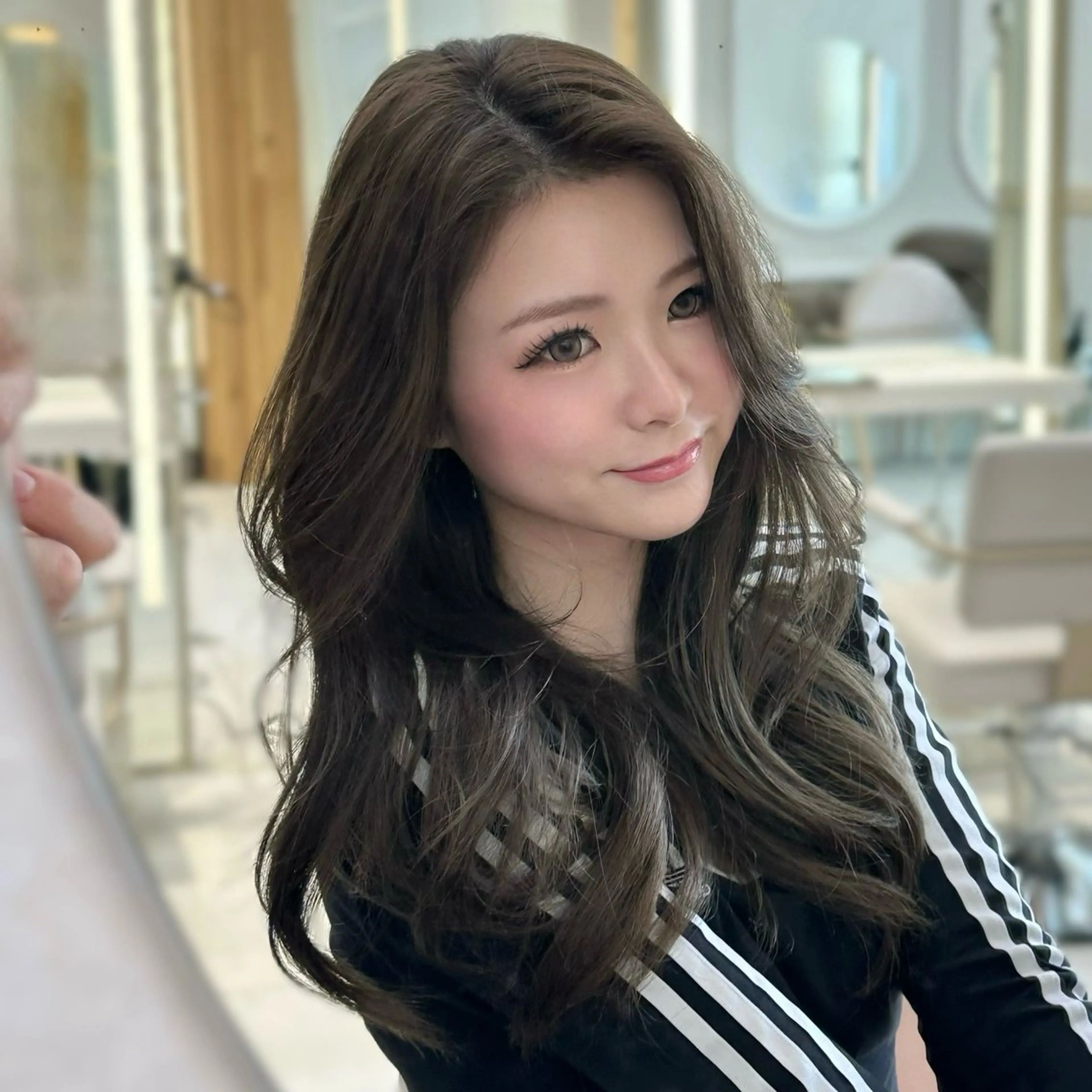 セミロング カット トリートメント 結べるレイヤー/ ミディアム/島田 佑のヘアスタイル