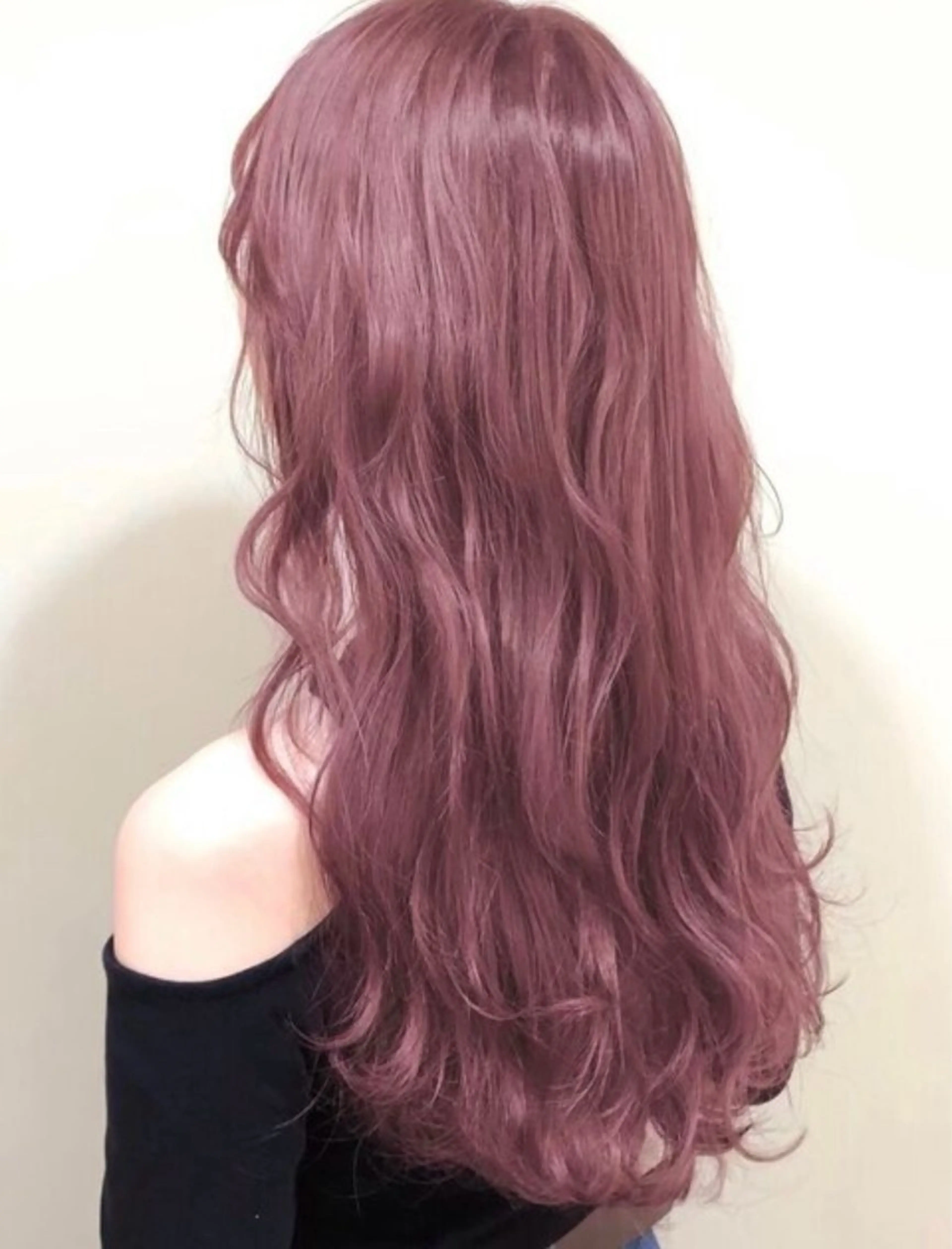 ロング ヘアカラー ブリーチ/縮毛矯正/ 韓国/💗ホノカ💗のヘアスタイル