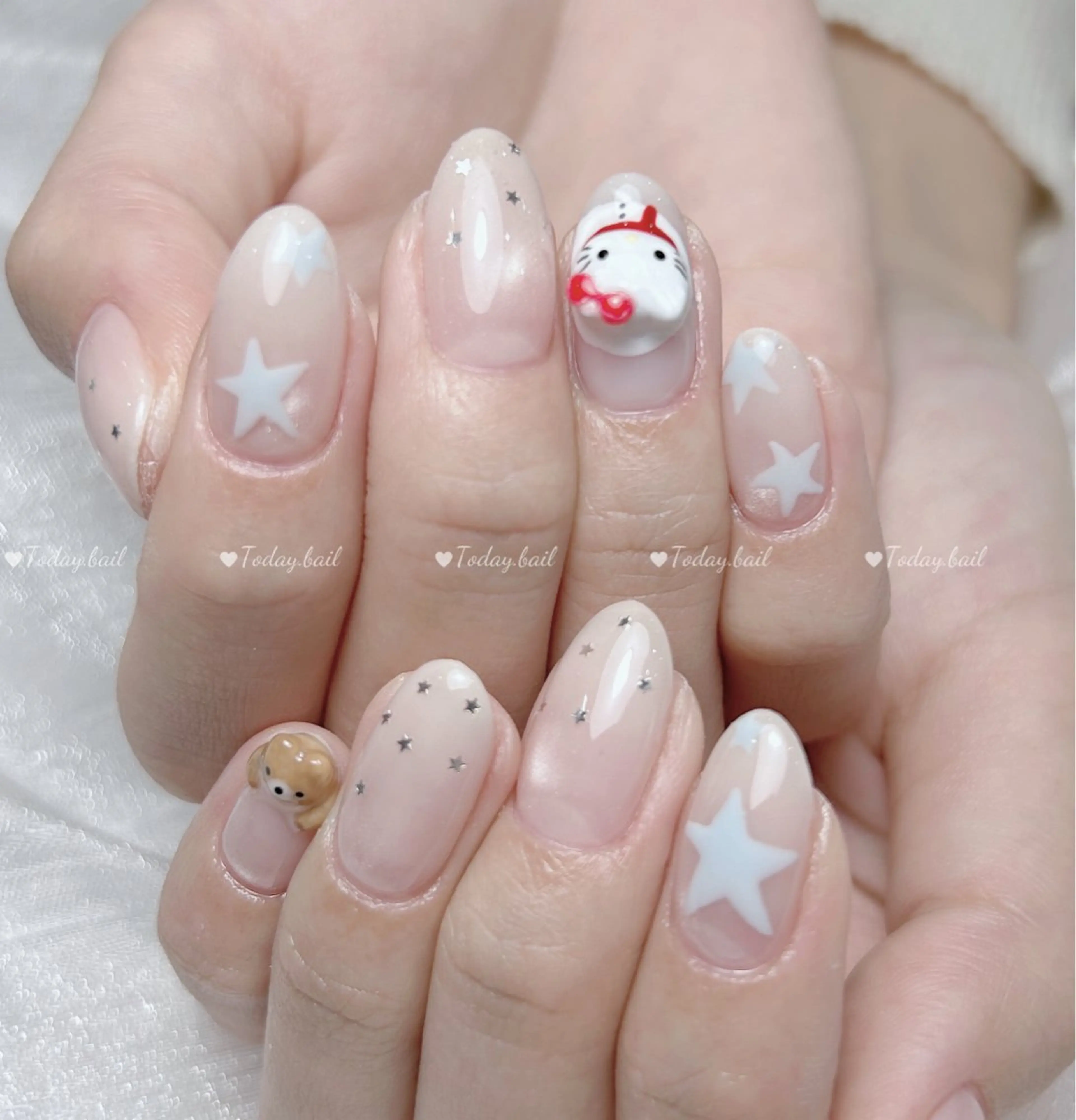 ネイル ハンドネイル 🎀Today nail💅のネイルデザイン