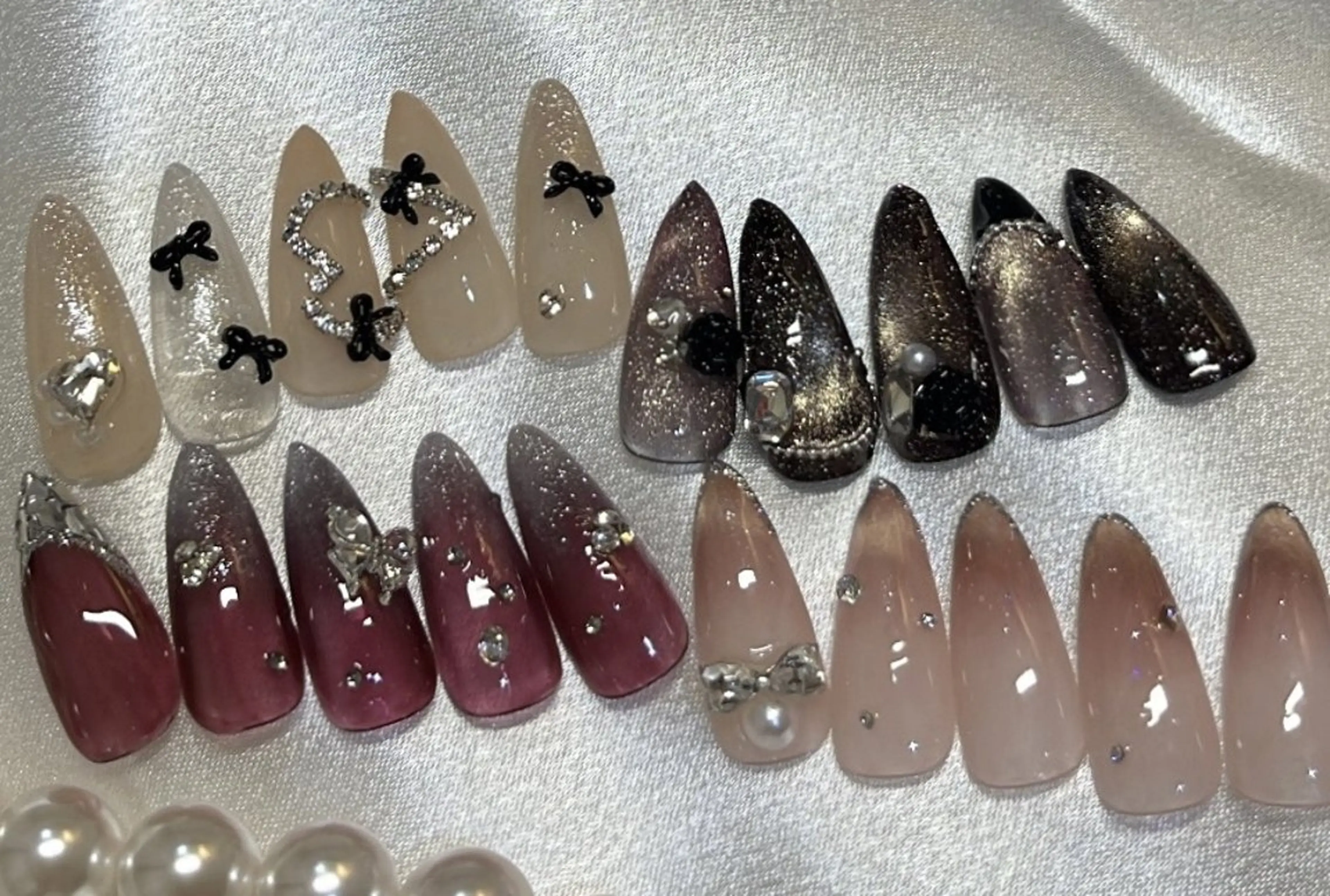 ネイル ワンホンネイル ハンドネイル LABEL TAKARAのネイルデザイン