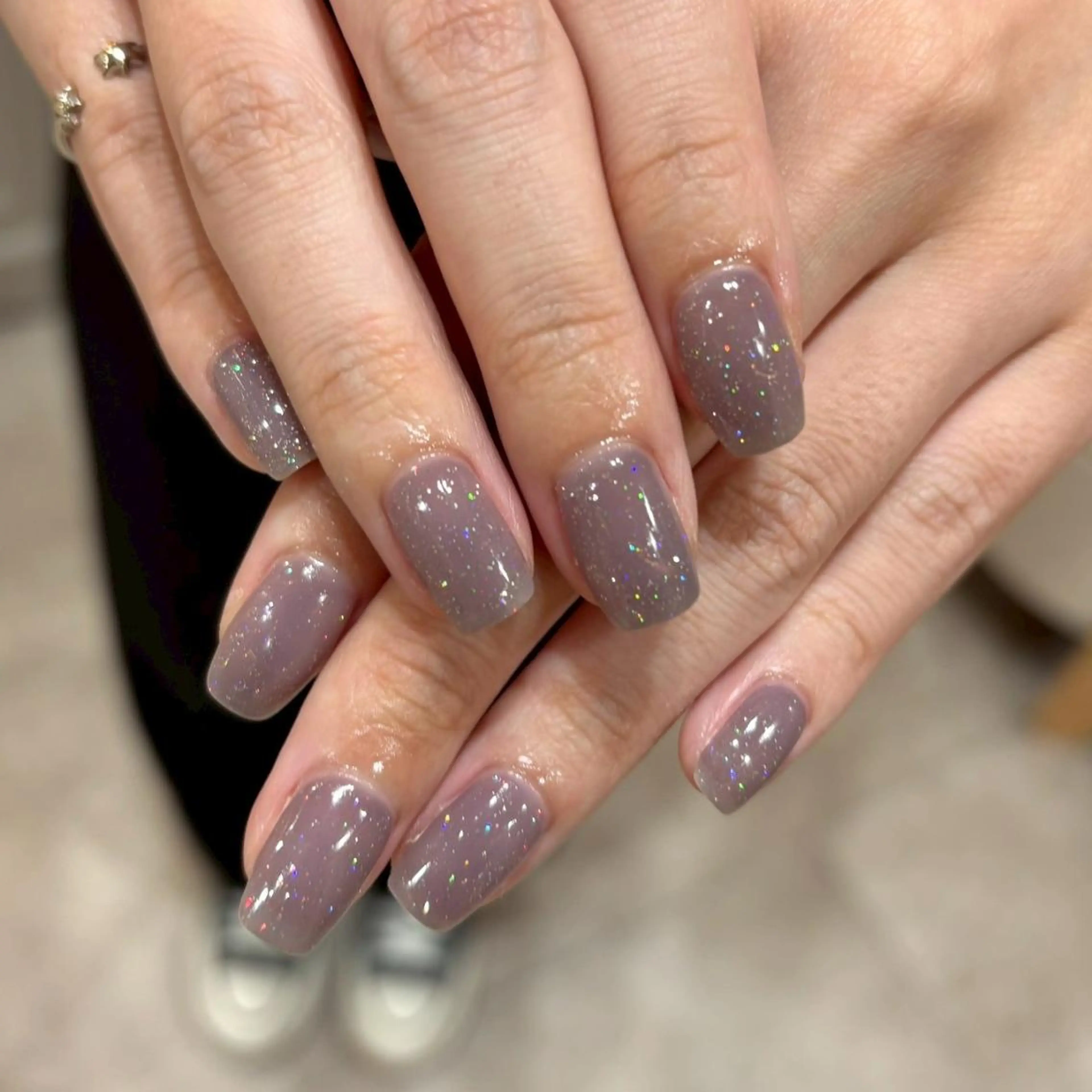 ネイル キラキラネイル ハンドネイル パラジェル認定サロン N°nail 立川のネイルデザイン