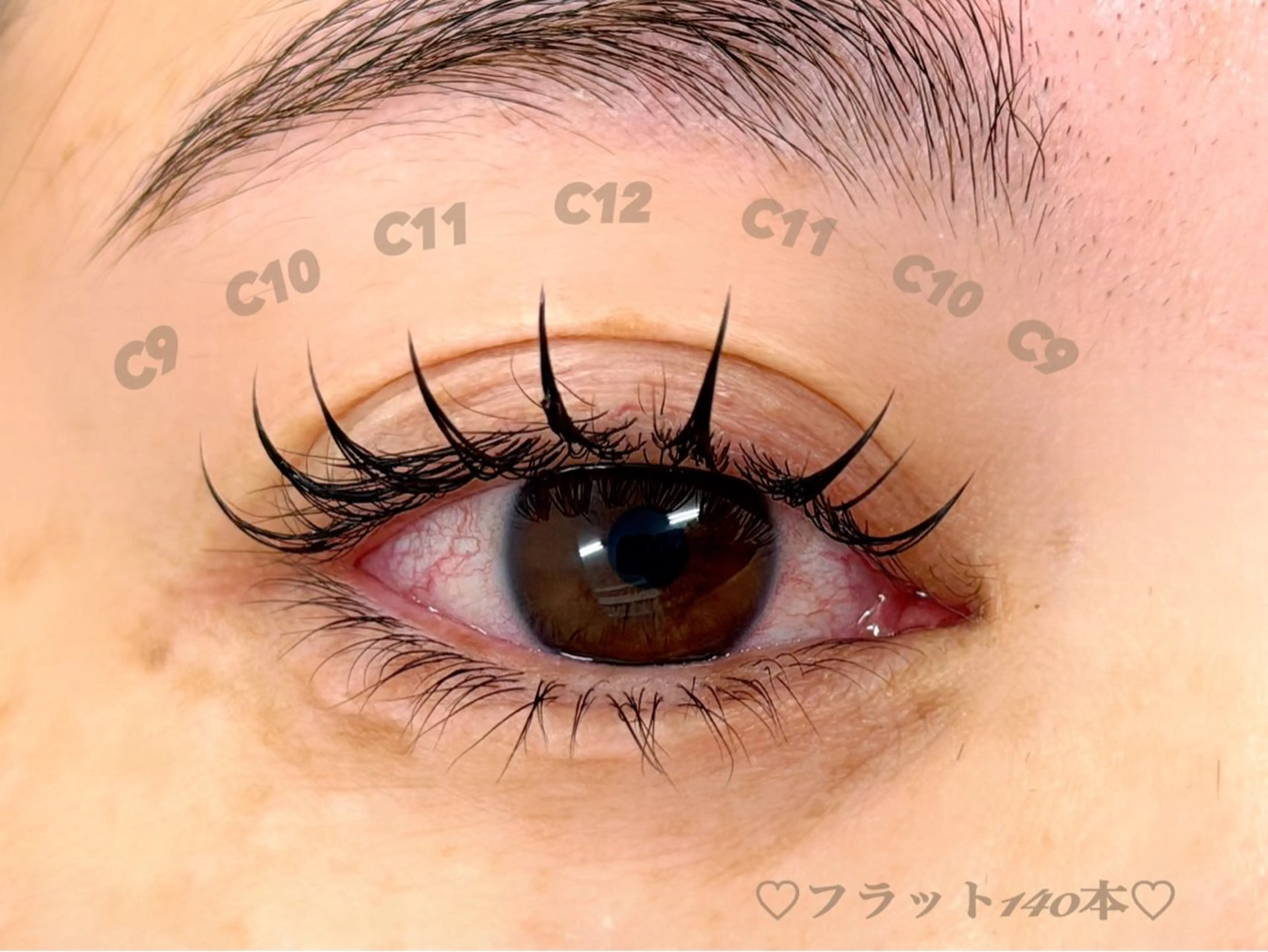 マツエク・マツパ Sweet Lash 川口店所属・Sweet Lash 川口のマツエク・マツパデザイン