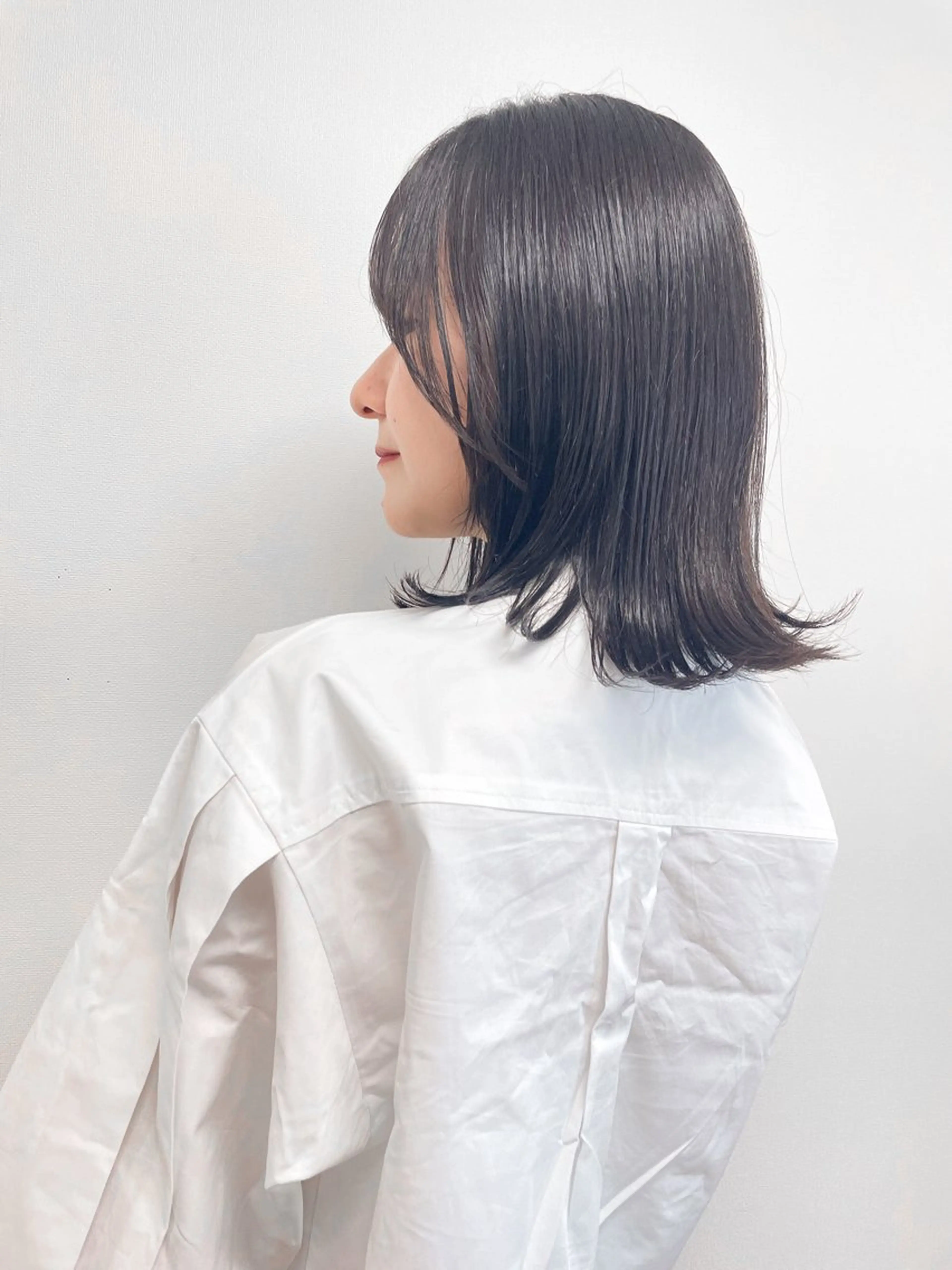 ミディアム カラー BASSA下井草店所属・齋藤 夏花のヘアスタイル