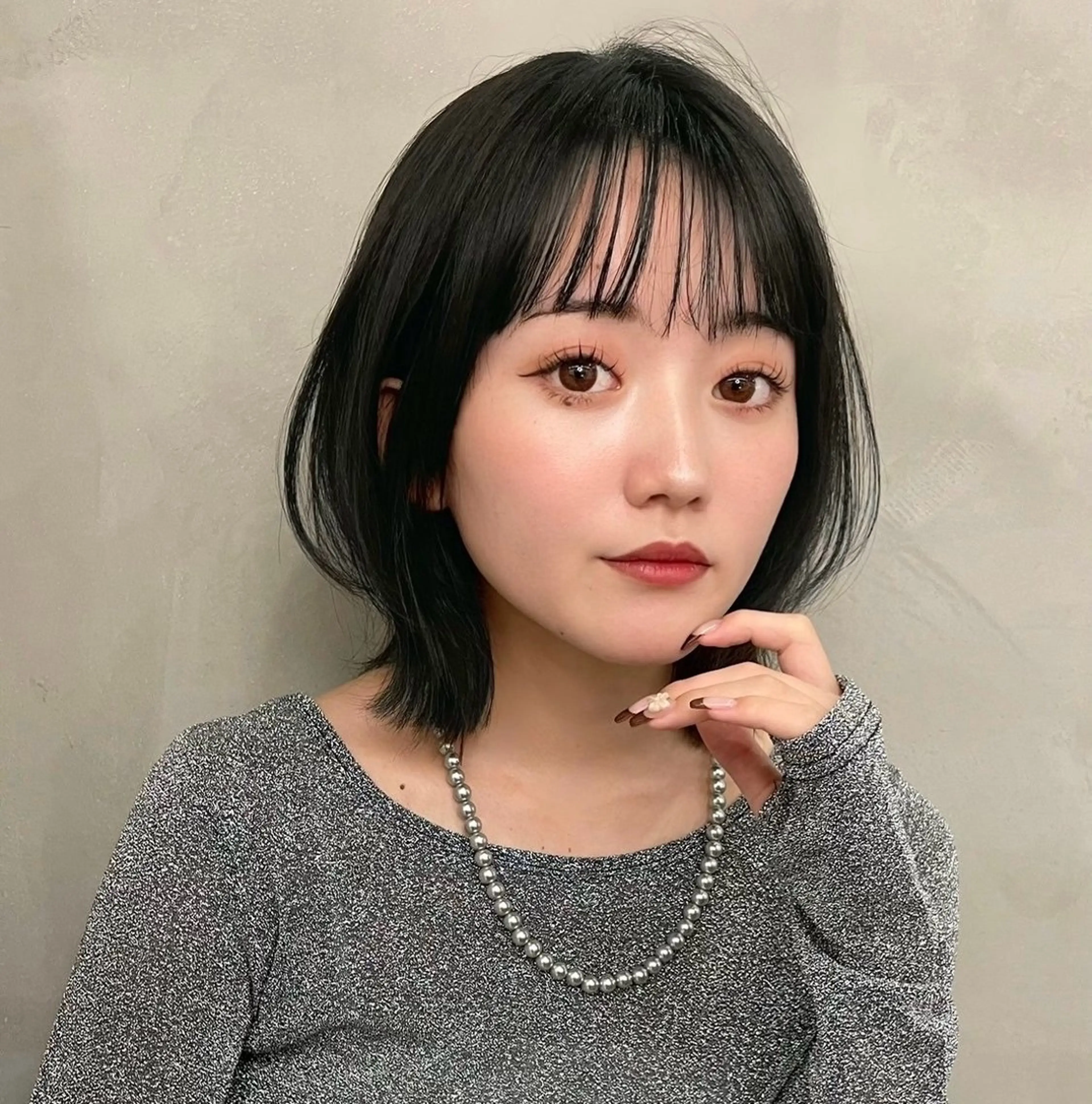 ショート ボブ くびれヘア ボブ/縮毛矯正/美髪 髪質改善/大和田拓夢のヘアスタイル