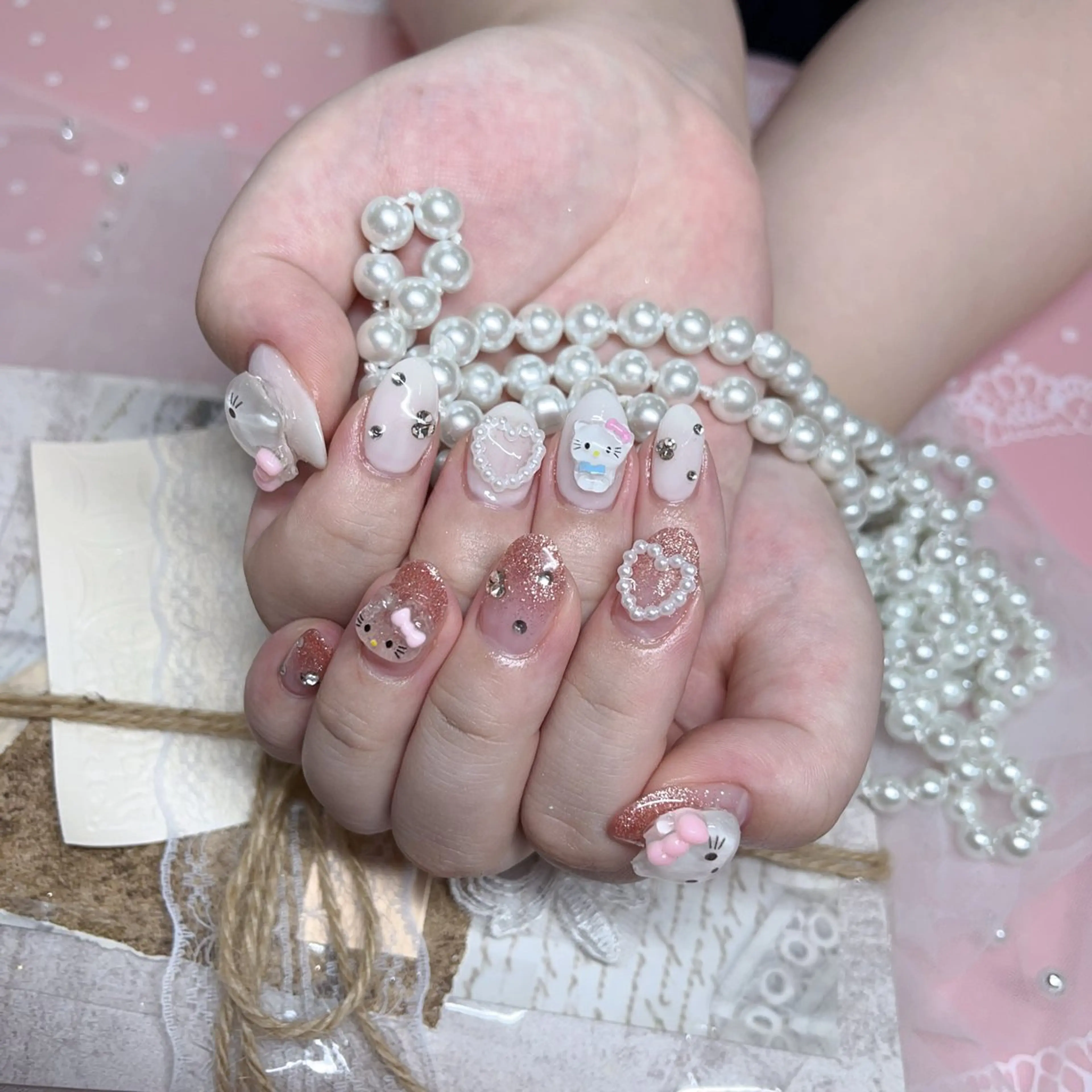 ネイル Fairyフェアリーネイルサロン所属・Nail Hibi サロンのネイルデザイン