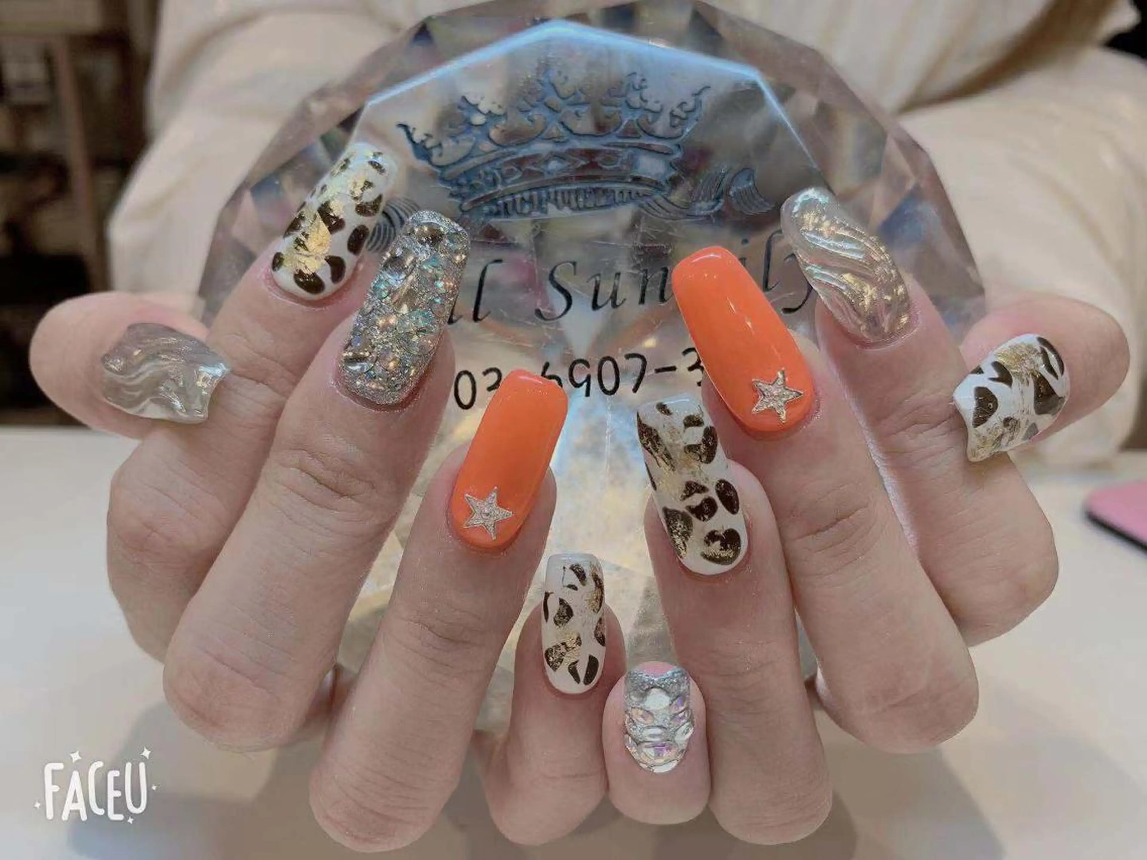 ネイル 長さだし専門店 M2　rikaのネイルデザイン