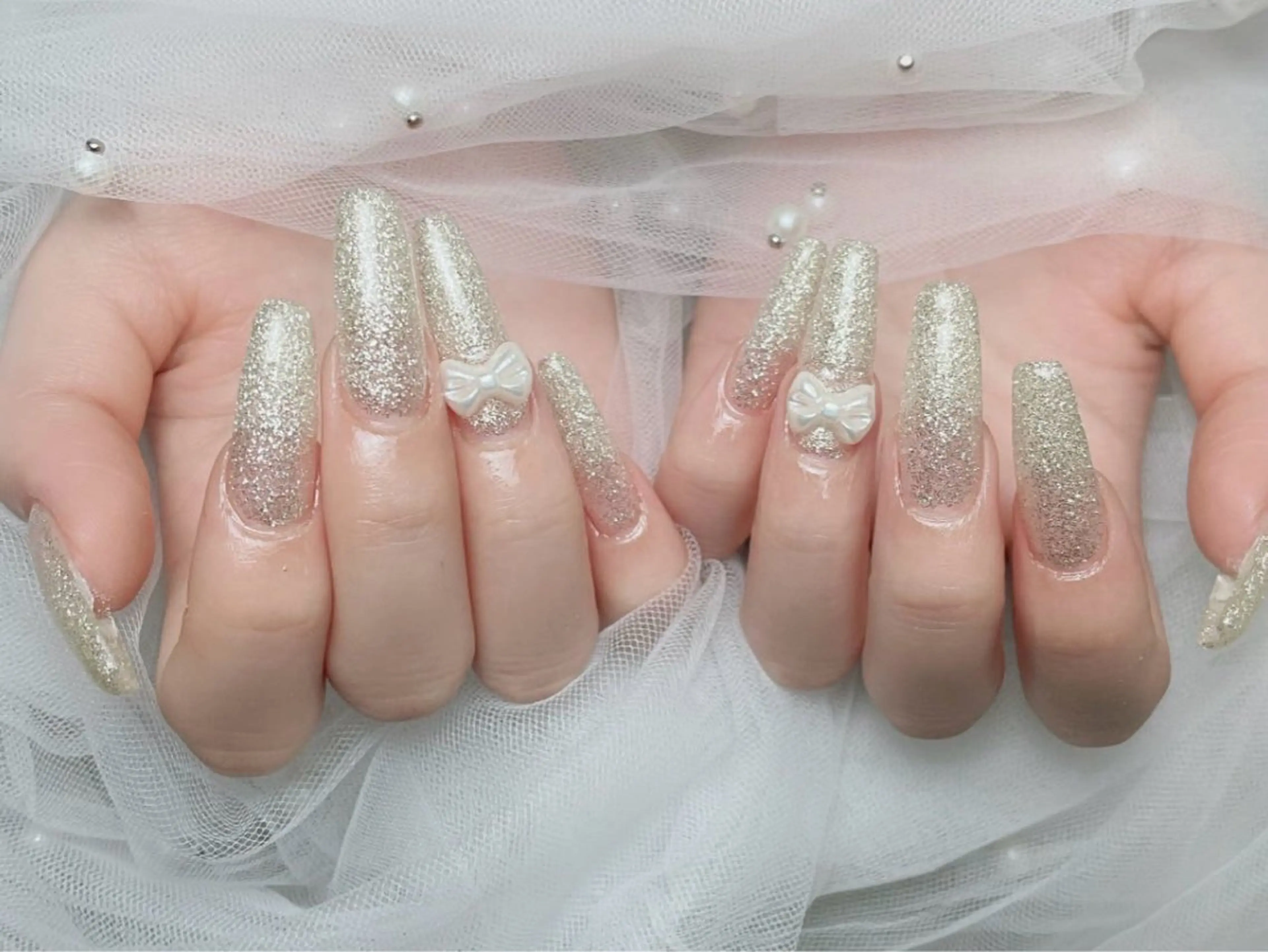 ネイル フレンチネイル ジェルネイル ハート 韓国ネイル マグネットネイル ハンドネイル ネイルサロン lotusのネイルデザイン