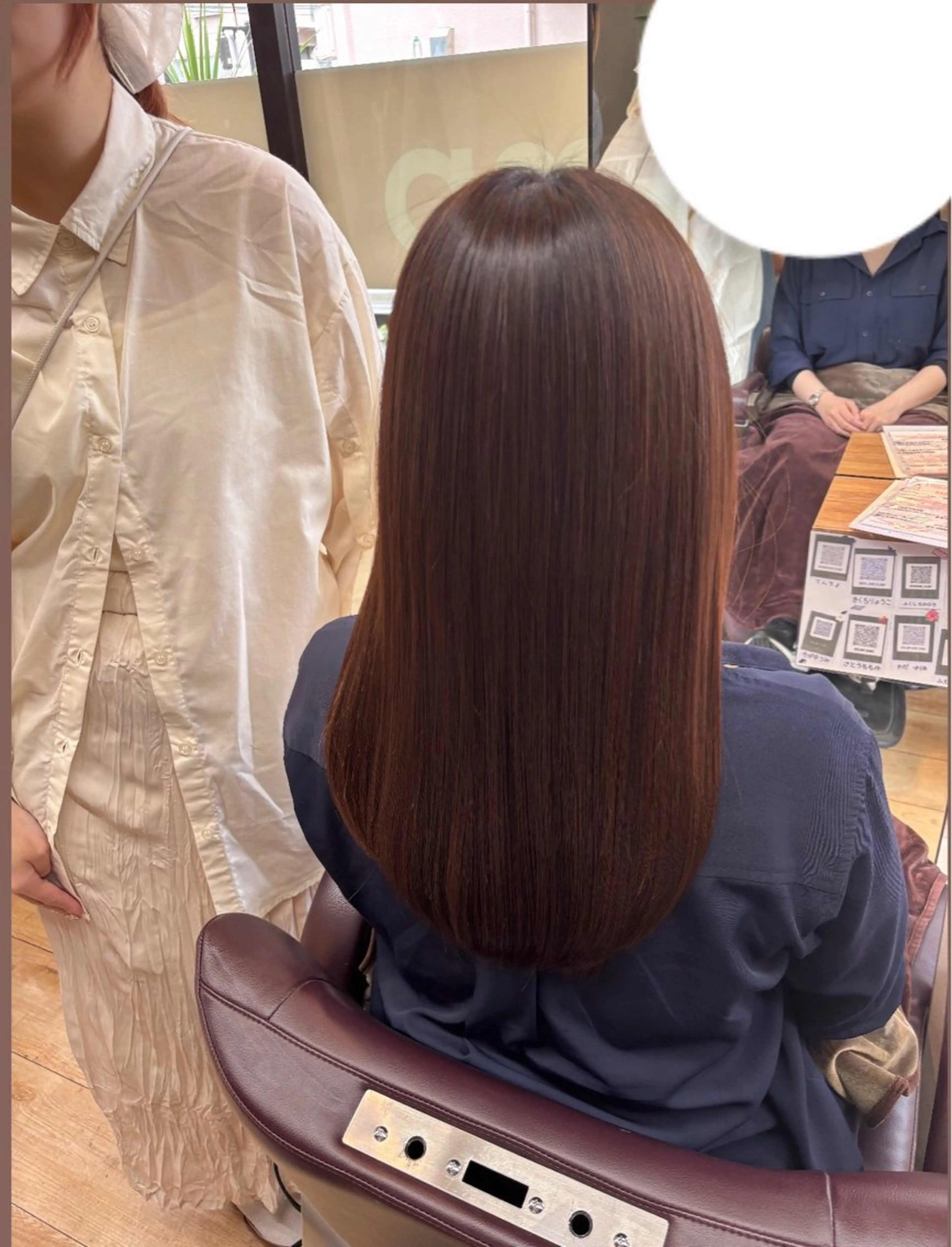 【20時限定】✨うるつや縮毛矯正✨+1ステップトリートメントの写真