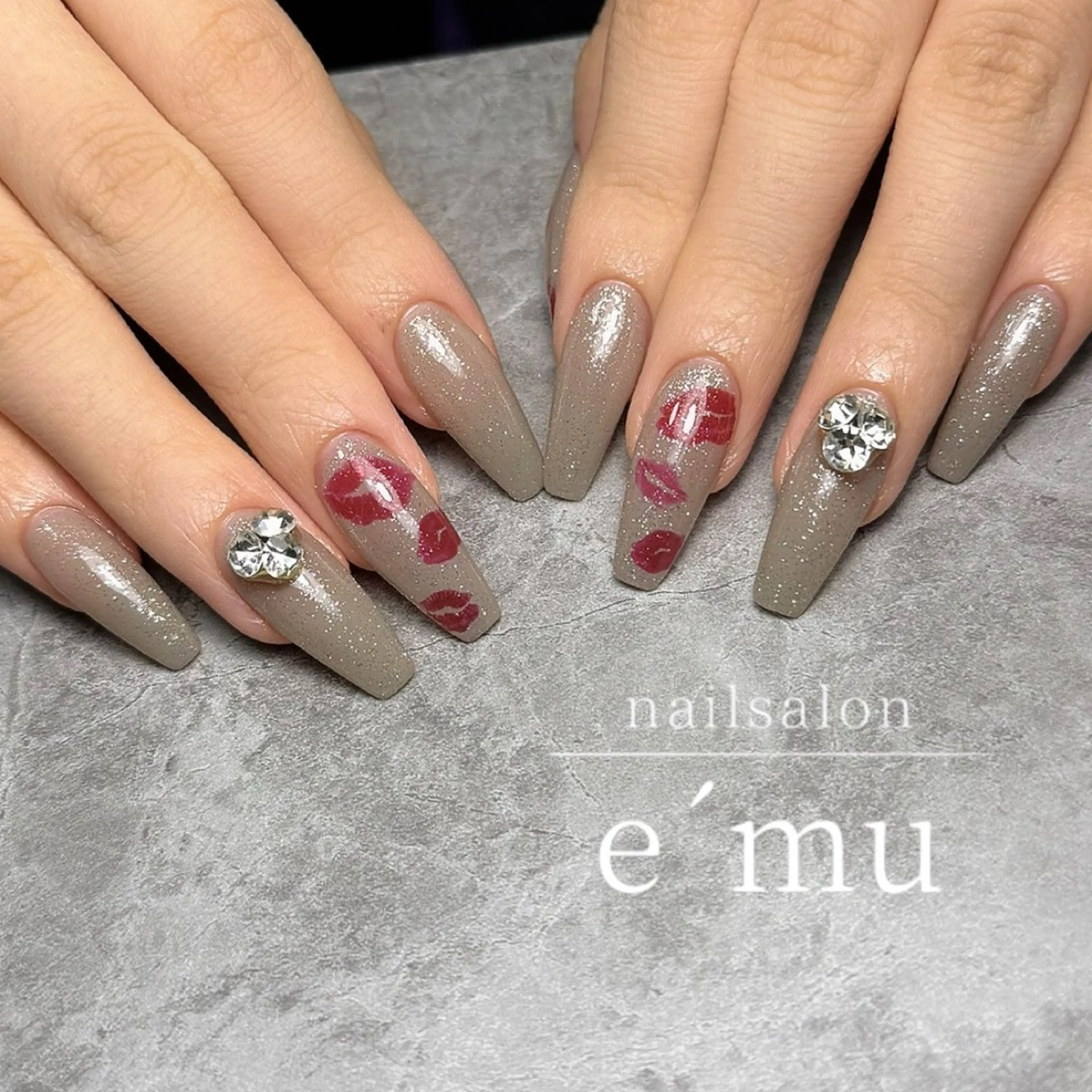 ネイル ハンドネイル nailsalon e´muのネイルデザイン