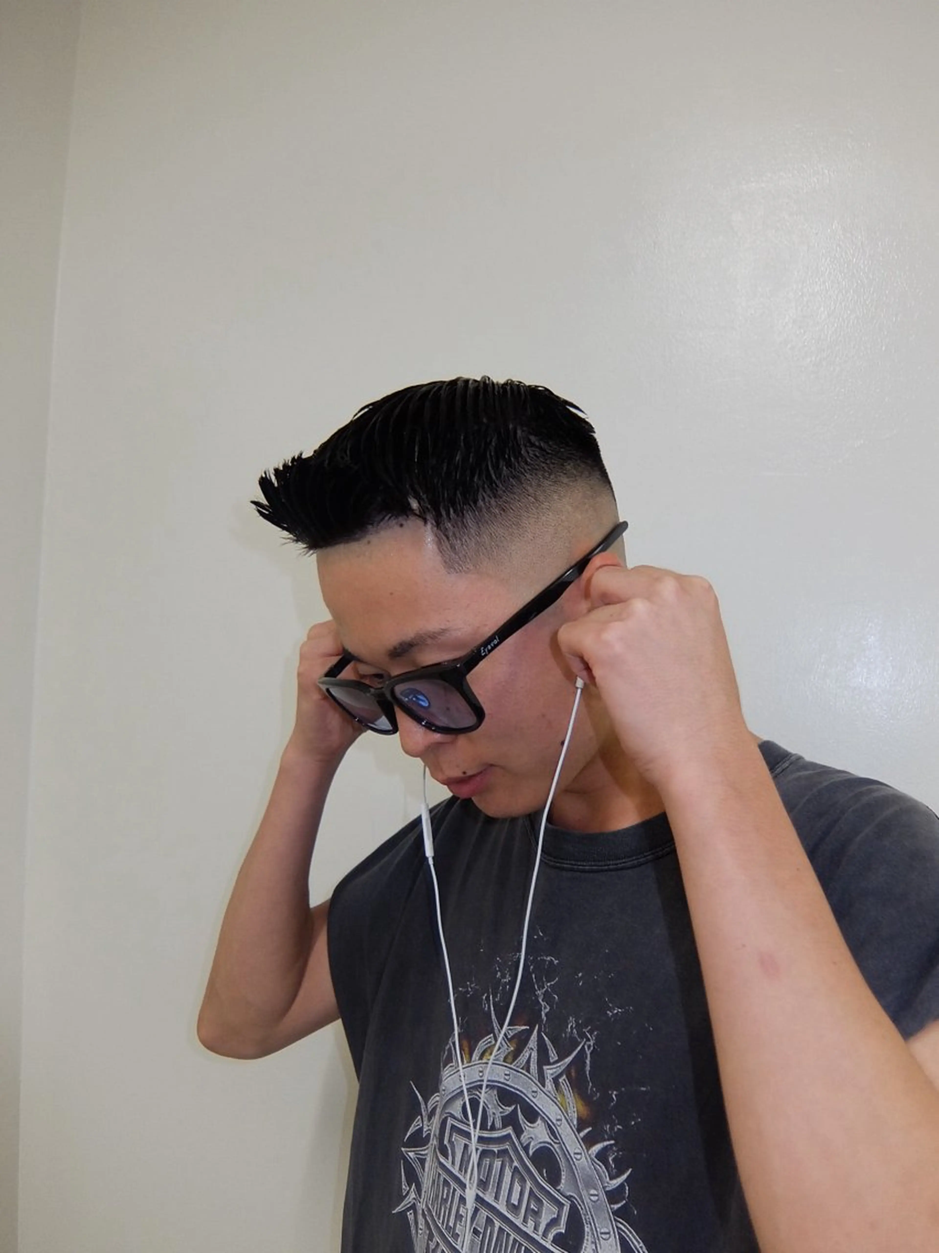 メンズ フェードカット スキンフェード MERICANBARBERSHOP®︎TYO所属・渋谷BARBER/ キリのヘアスタイル