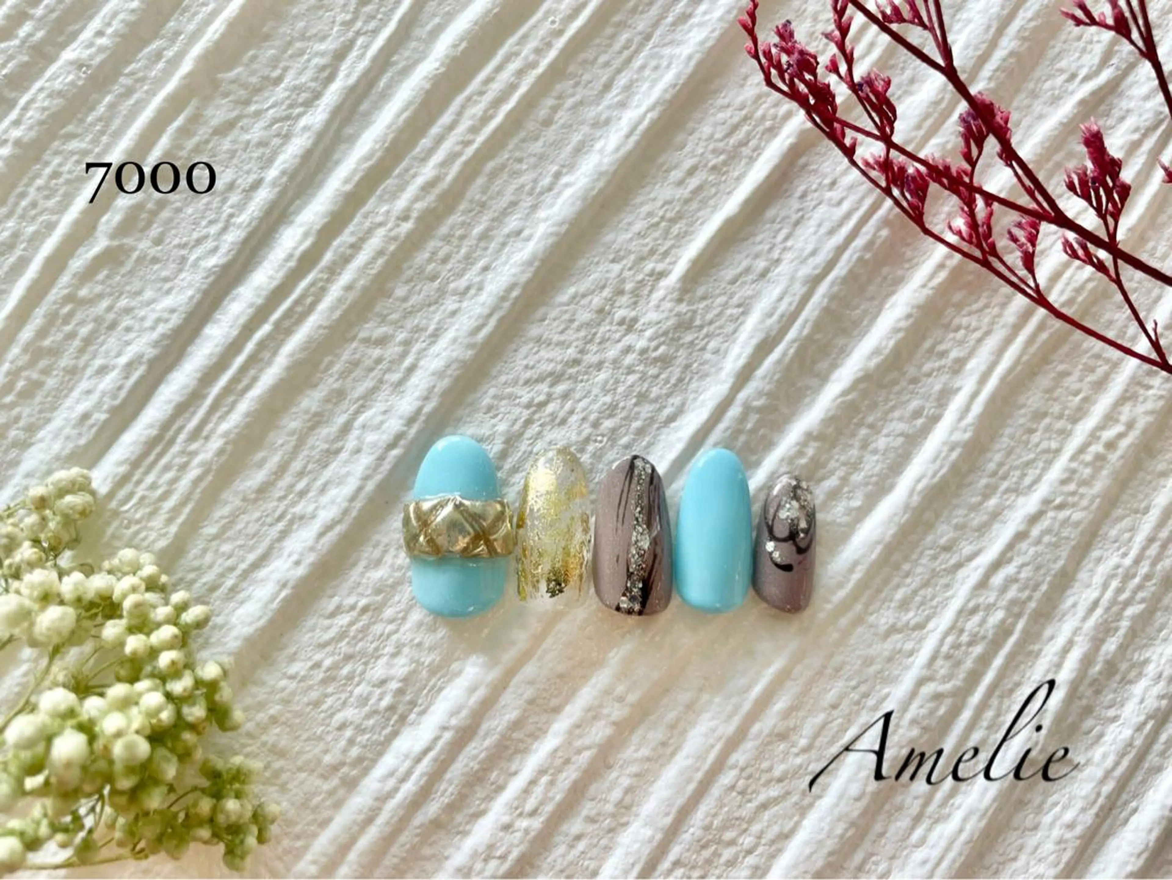 ネイル いちじゅう あおいのネイルデザイン