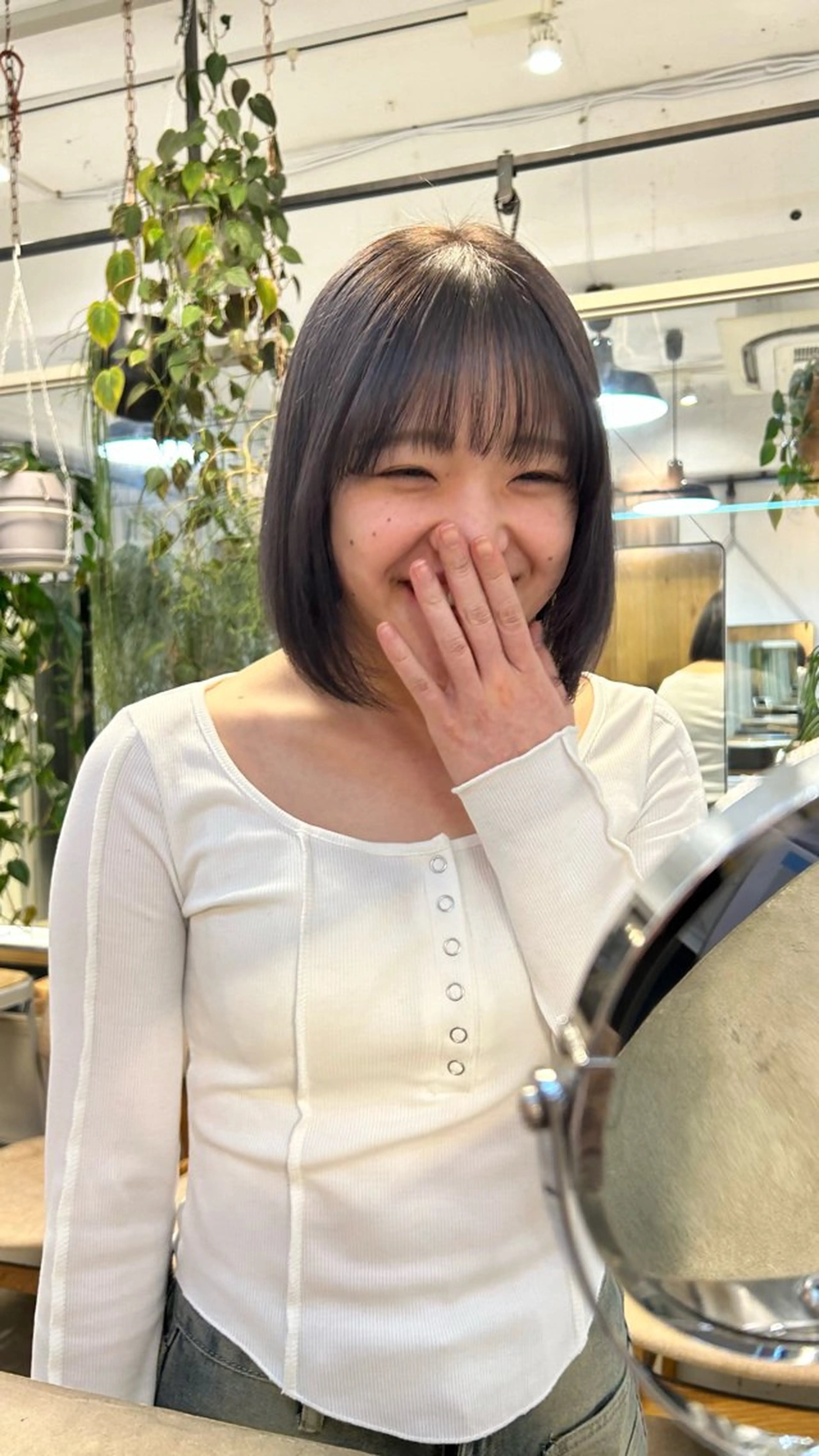 ショート ボブ ショートヘア じゅわっと暖色カラー 🍊Moemiのヘアスタイル