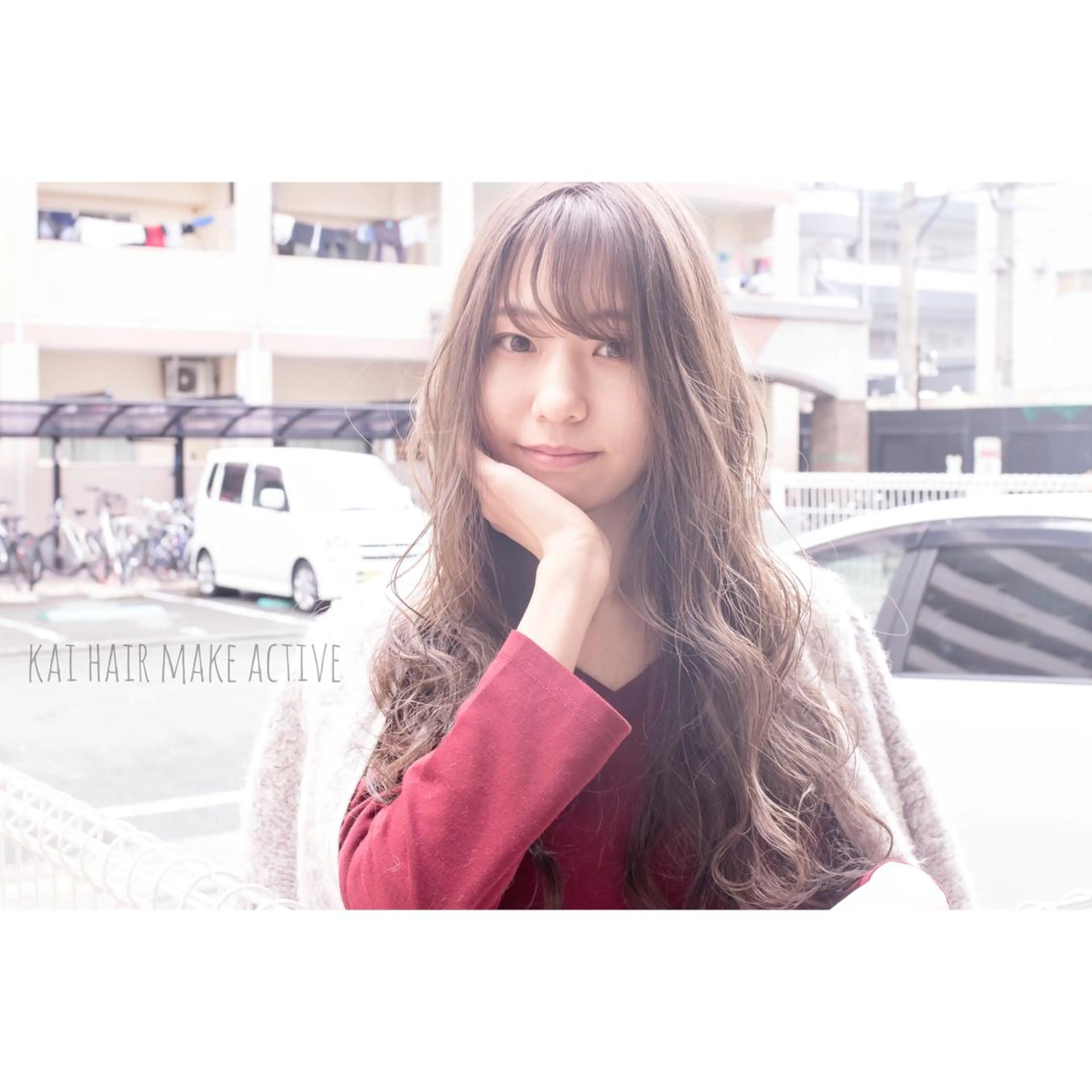 外国人風イルミナカラー+2ステップトリートメント+マイクロバブルの写真