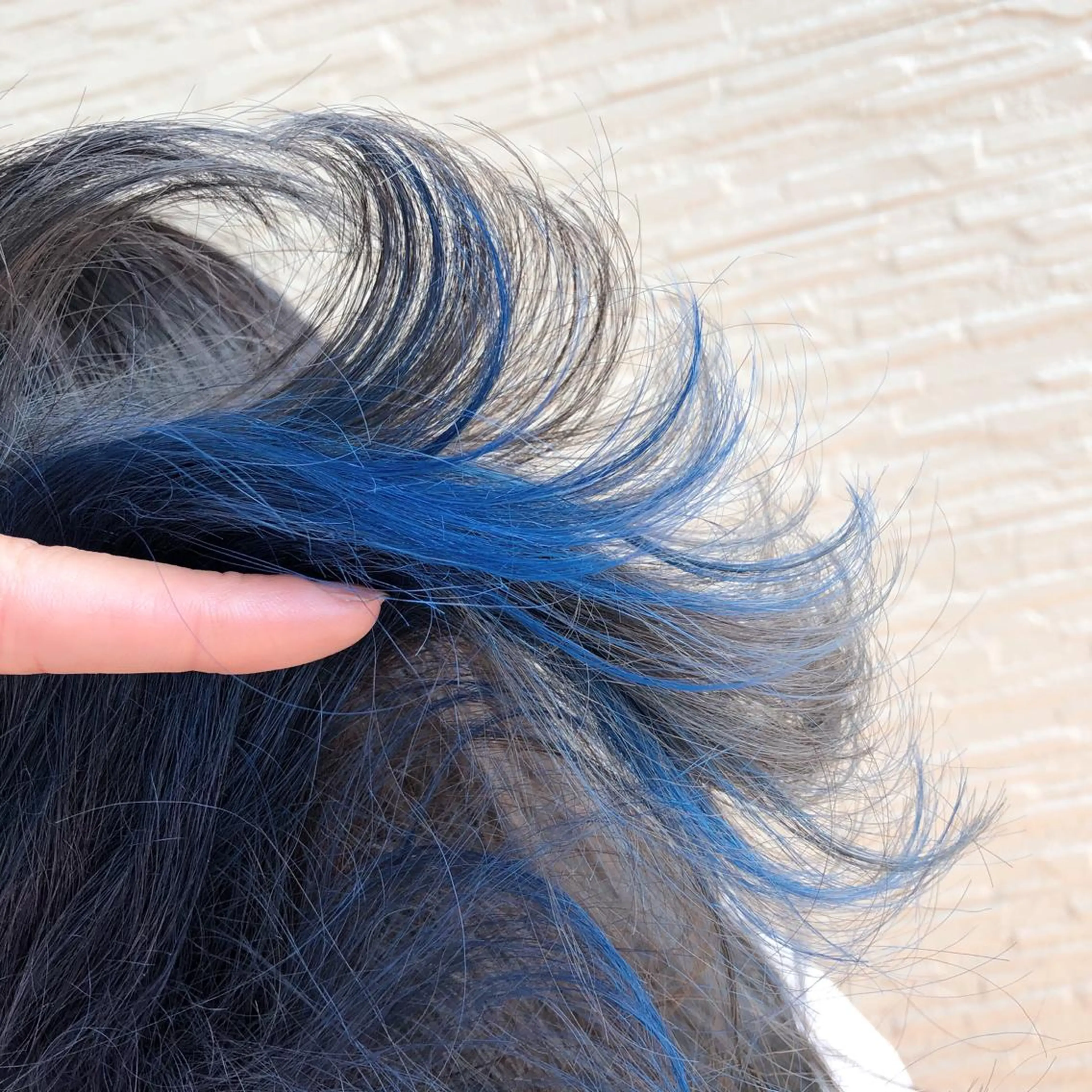 セミロング カラー ブルーカラー インナーカラー 4-rest garden （フォーレストガーデン）所属・金井 直樹のヘアスタイル