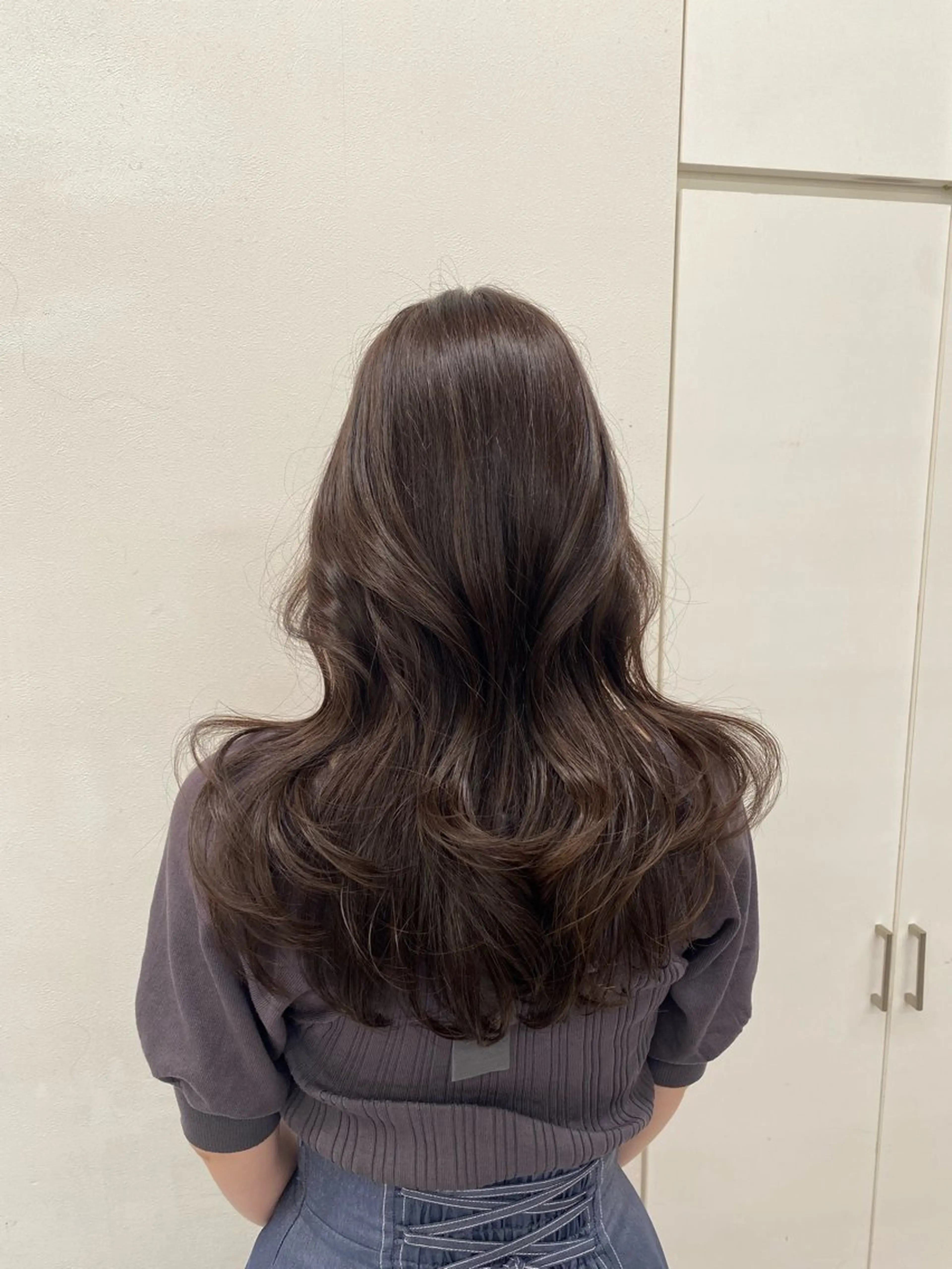 ロング カラー カット パーマ トリートメント 🔷似合わせのプロ KUMA🔷のヘアスタイル