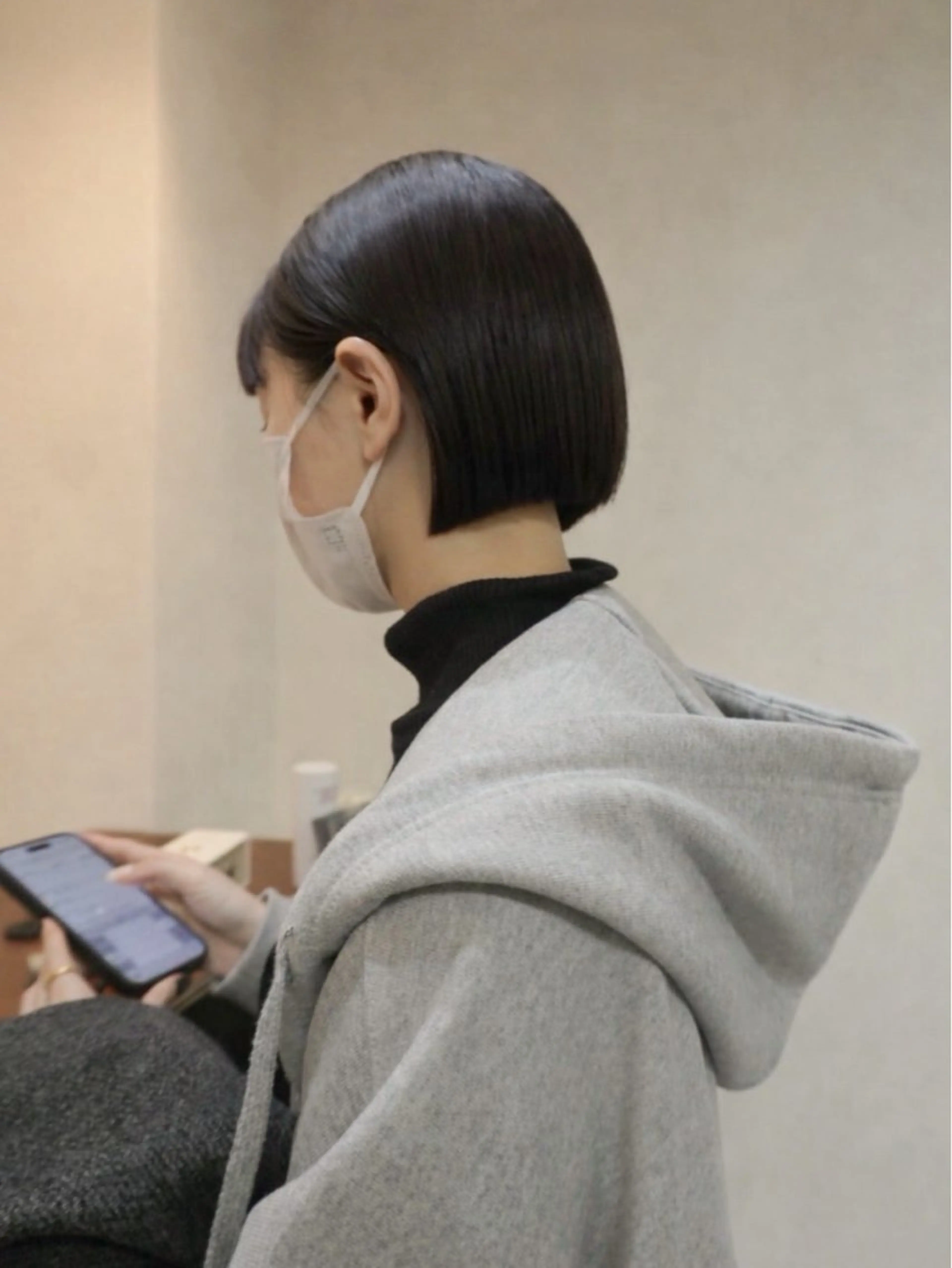 ショート カラー カット ヘアカラー トリートメント トレンドと似合わせ/ マンツーマン/西上楓のヘアスタイル