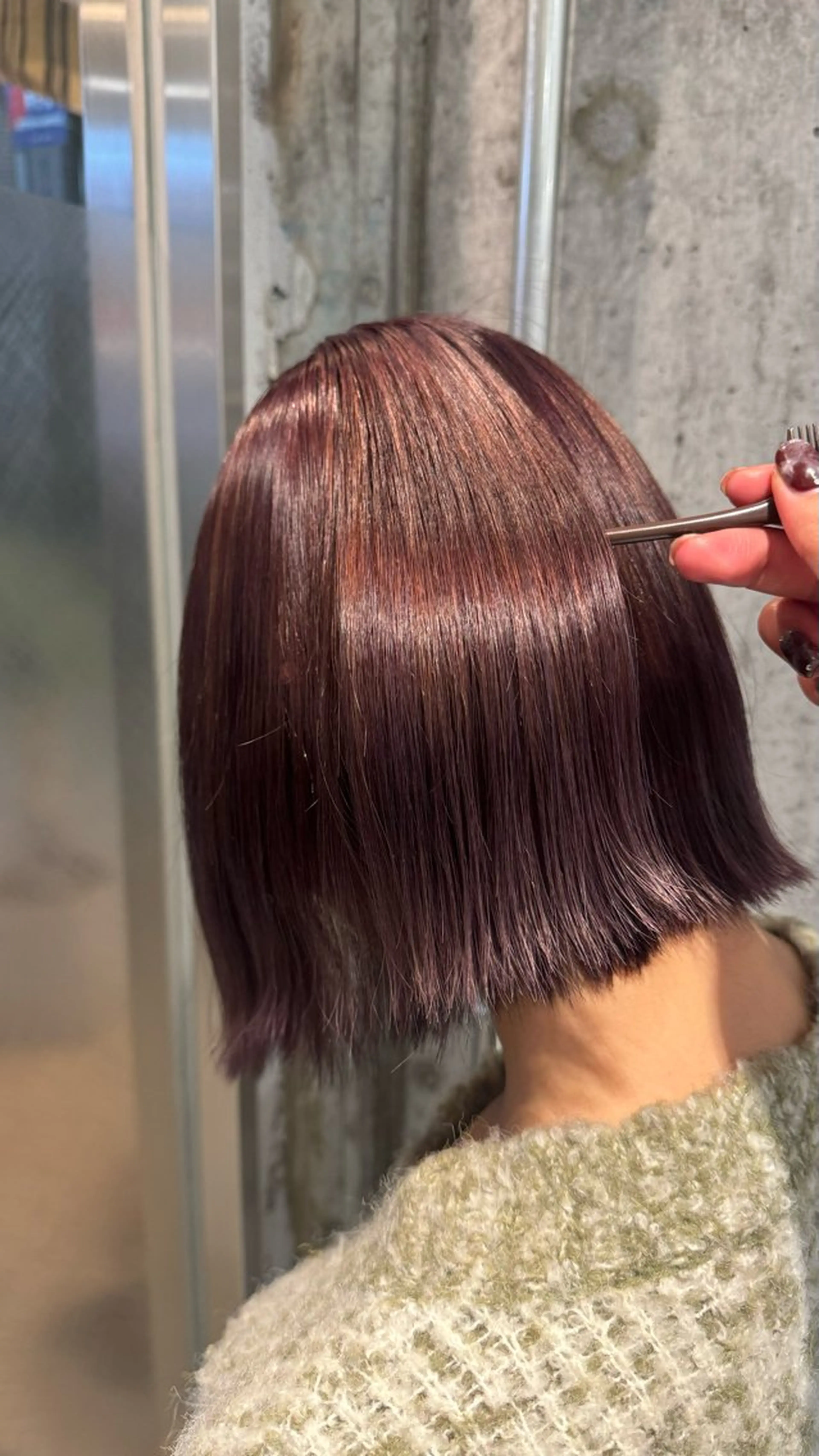 ミディアム カラー earth吉祥寺店所属・吉祥寺/koume/ カラー/レイヤーのヘアスタイル