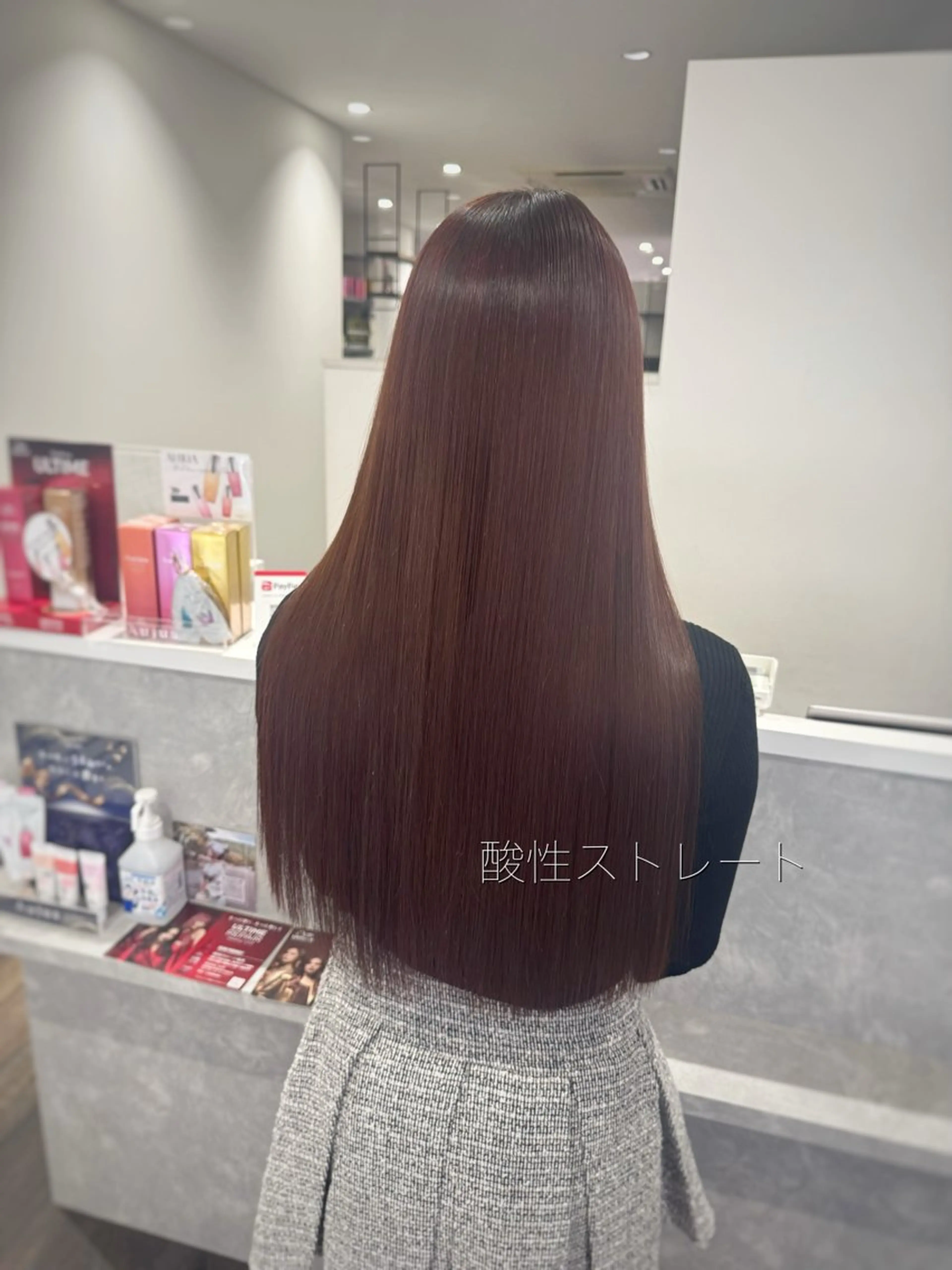 ロング カット ヘアカラー 縮毛矯正 トリートメント 指名支持率NO.1 スタイリストのヘアスタイル