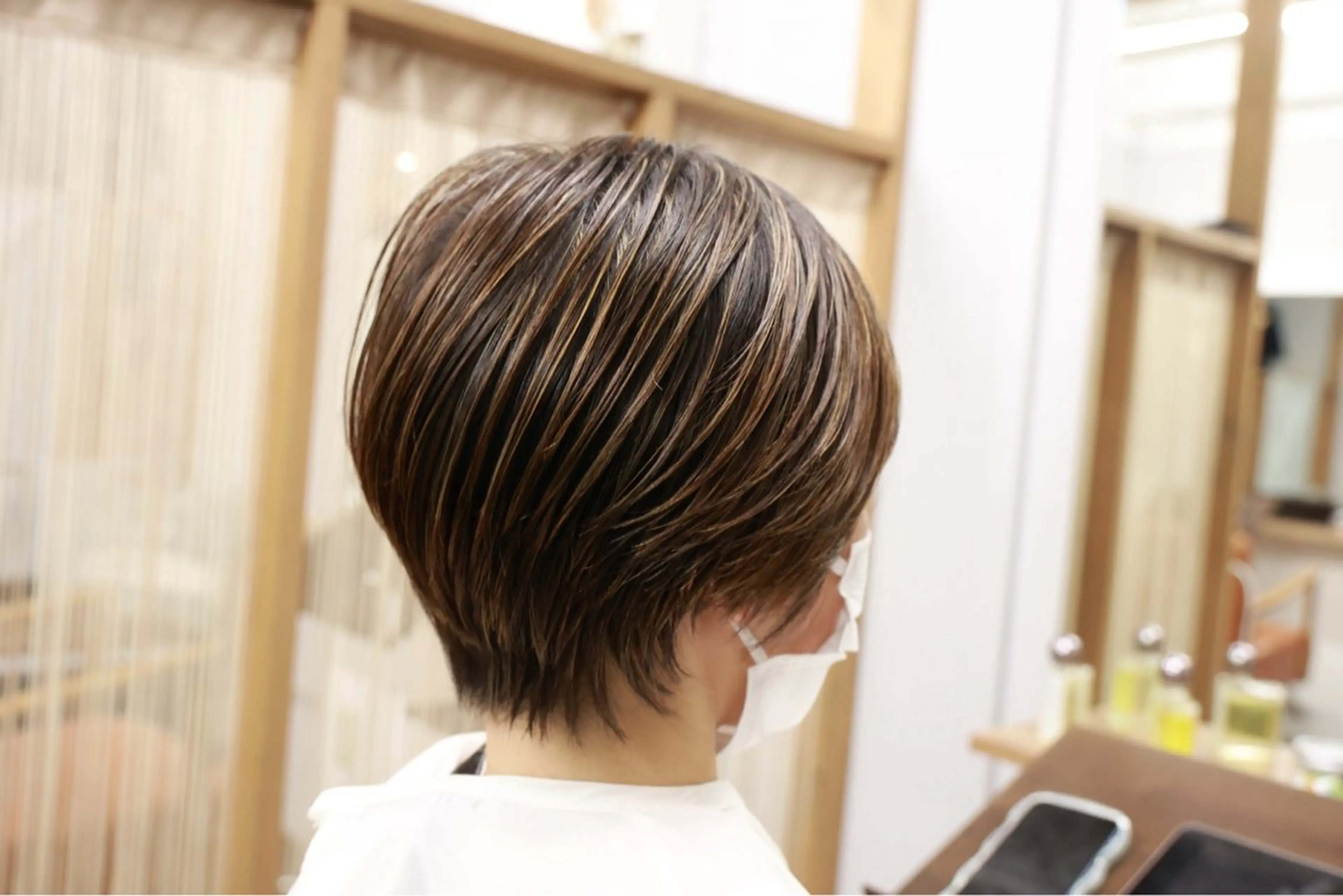 ショート ライツ オオサカのヘアスタイル