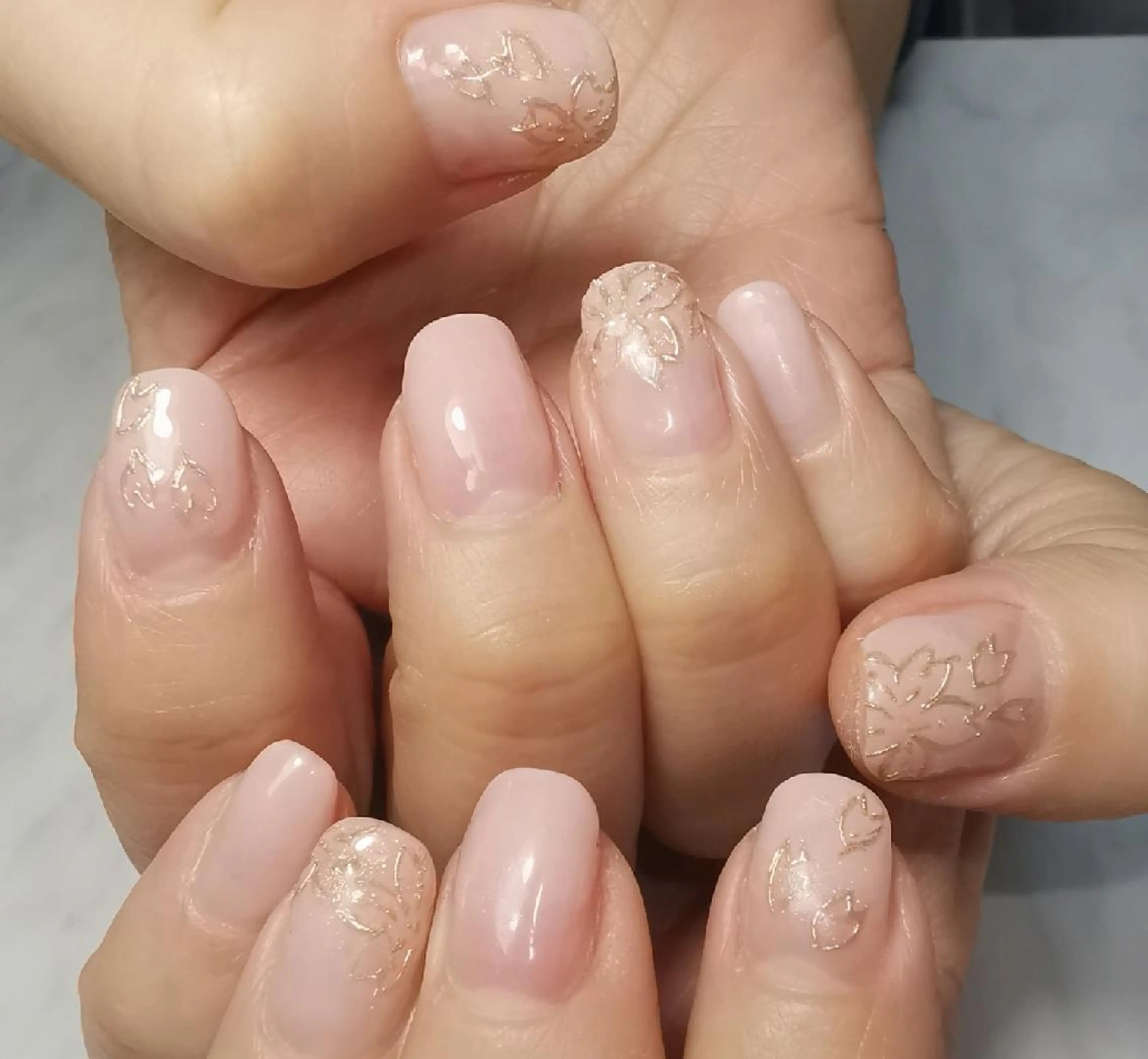 ネイル グラデーション ハンドネイル reve あやののネイルデザイン