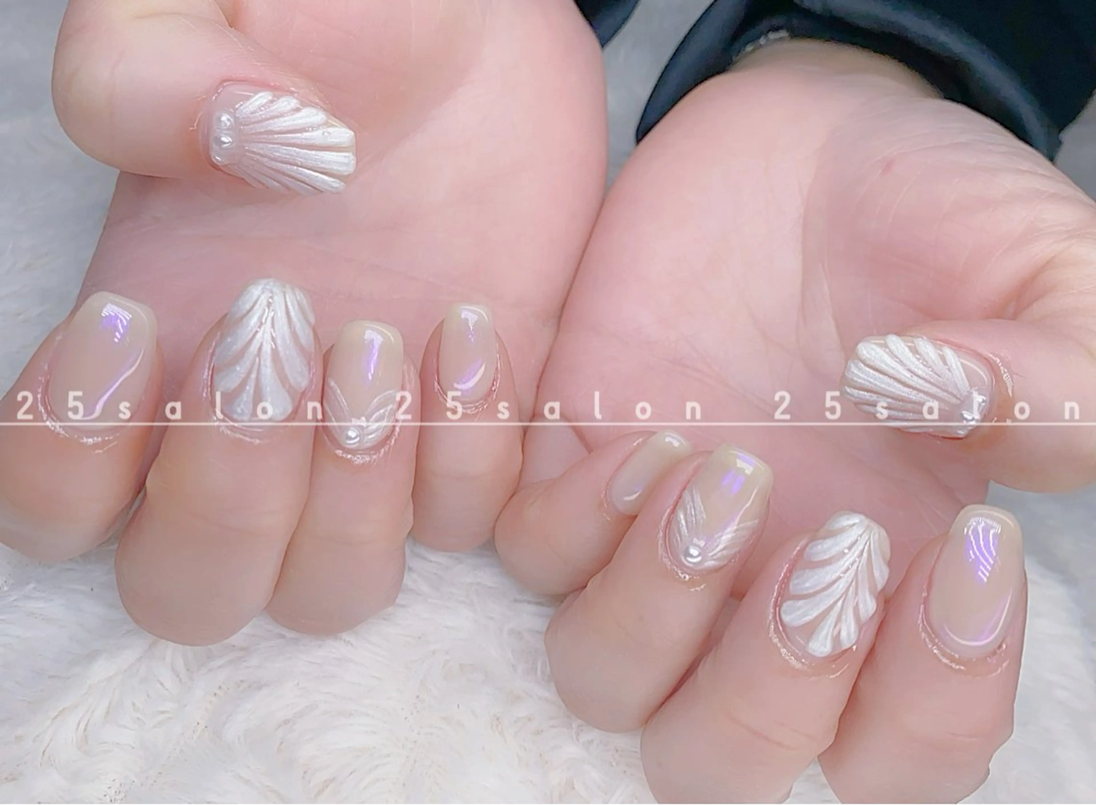 ネイル ジェルネイル 韓国ネイル ニュアンスネイル パラジェル ワンホンネイル 2 5のマツエク・マツパデザイン