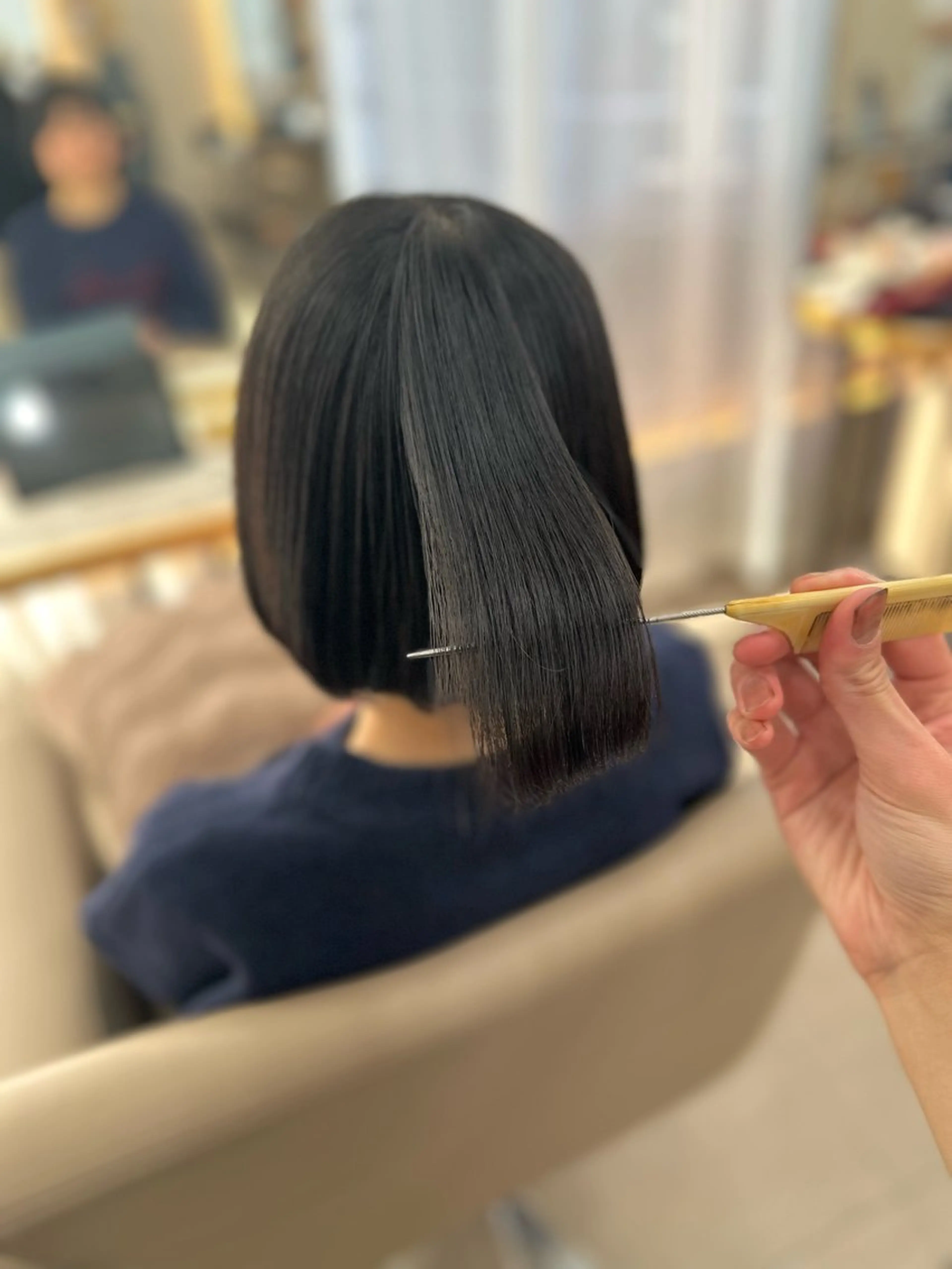 ショート カラー パーマ カット ヘアカラー 縮毛矯正 トリートメント ヘッドスパ 巻けるケア縮毛矯正✨ ケアカラー✨山下のヘアスタイル
