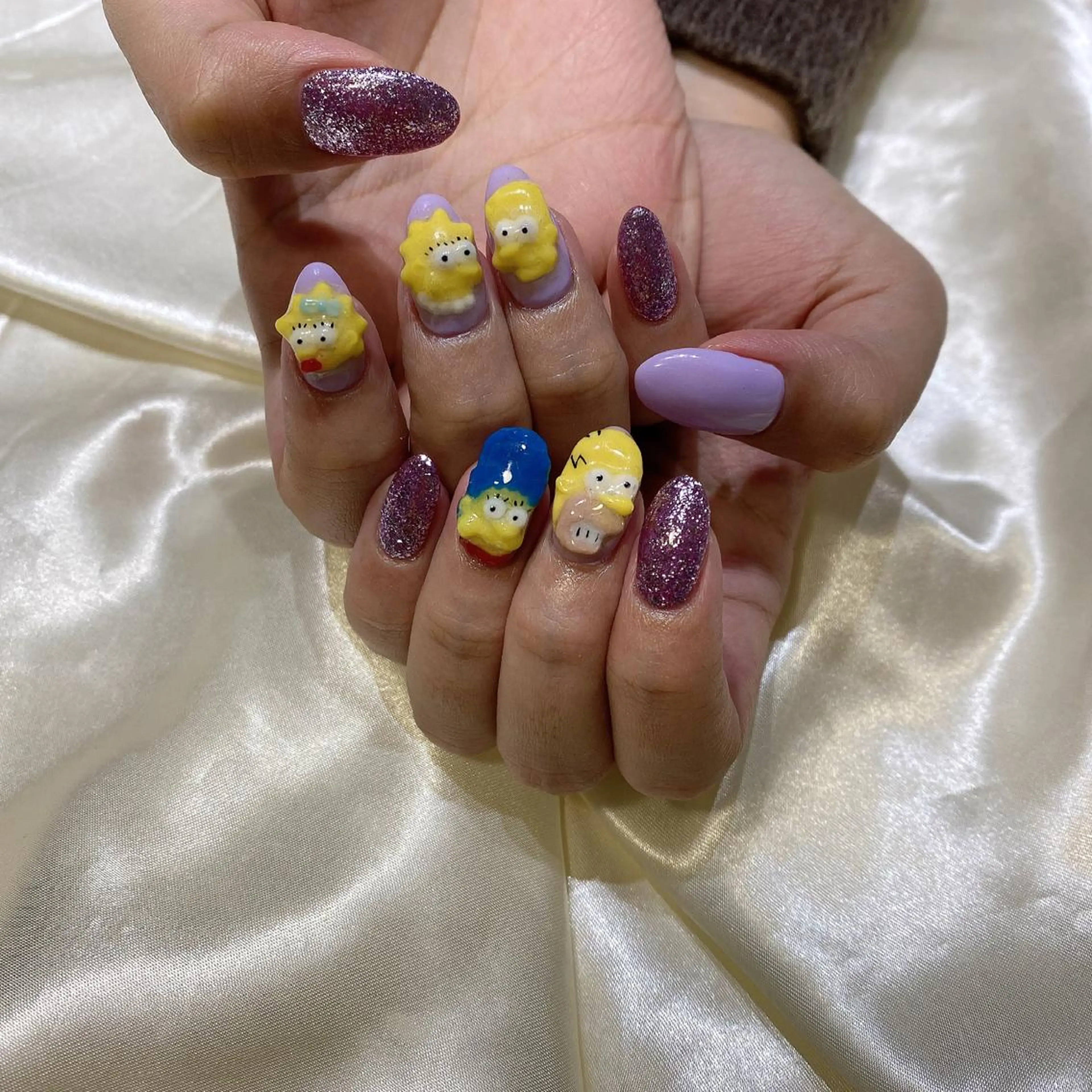 ネイル ハンドネイル 西岡 杏のネイルデザイン