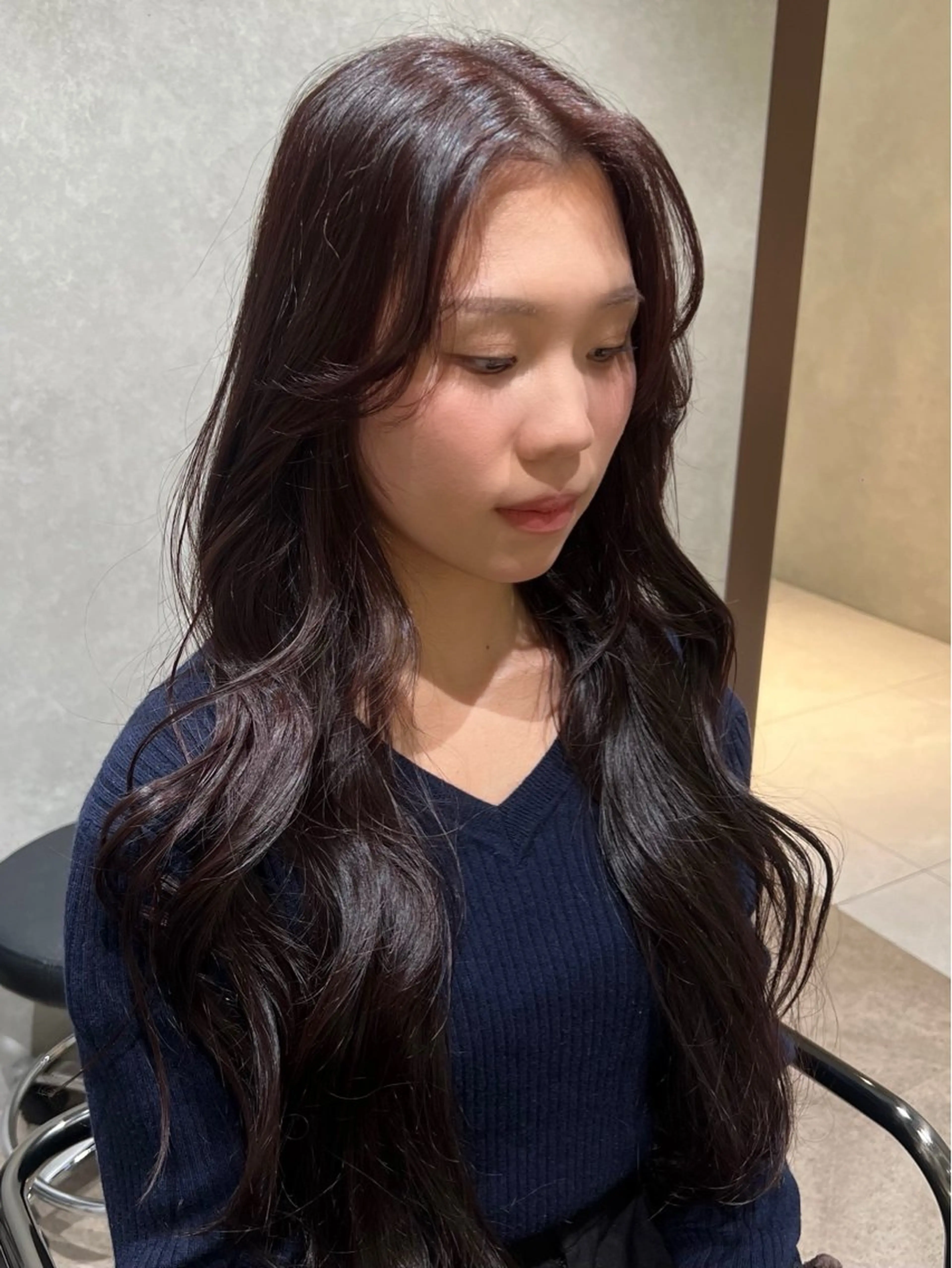 ロング 全席半個室north east阿佐ヶ谷店所属・かわなみ あんのヘアスタイル