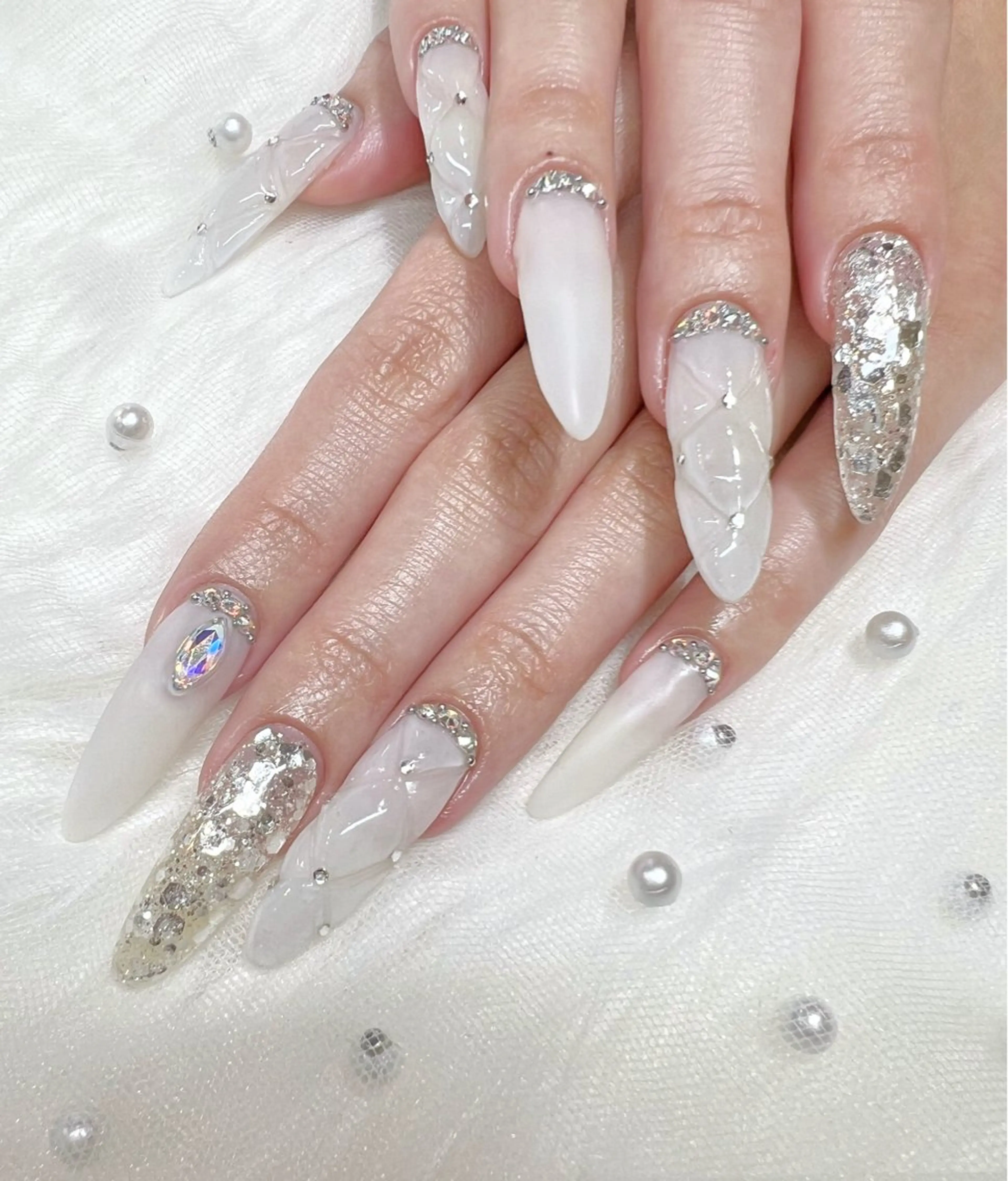 ネイル ハンドネイル glow_ nailのネイルデザイン