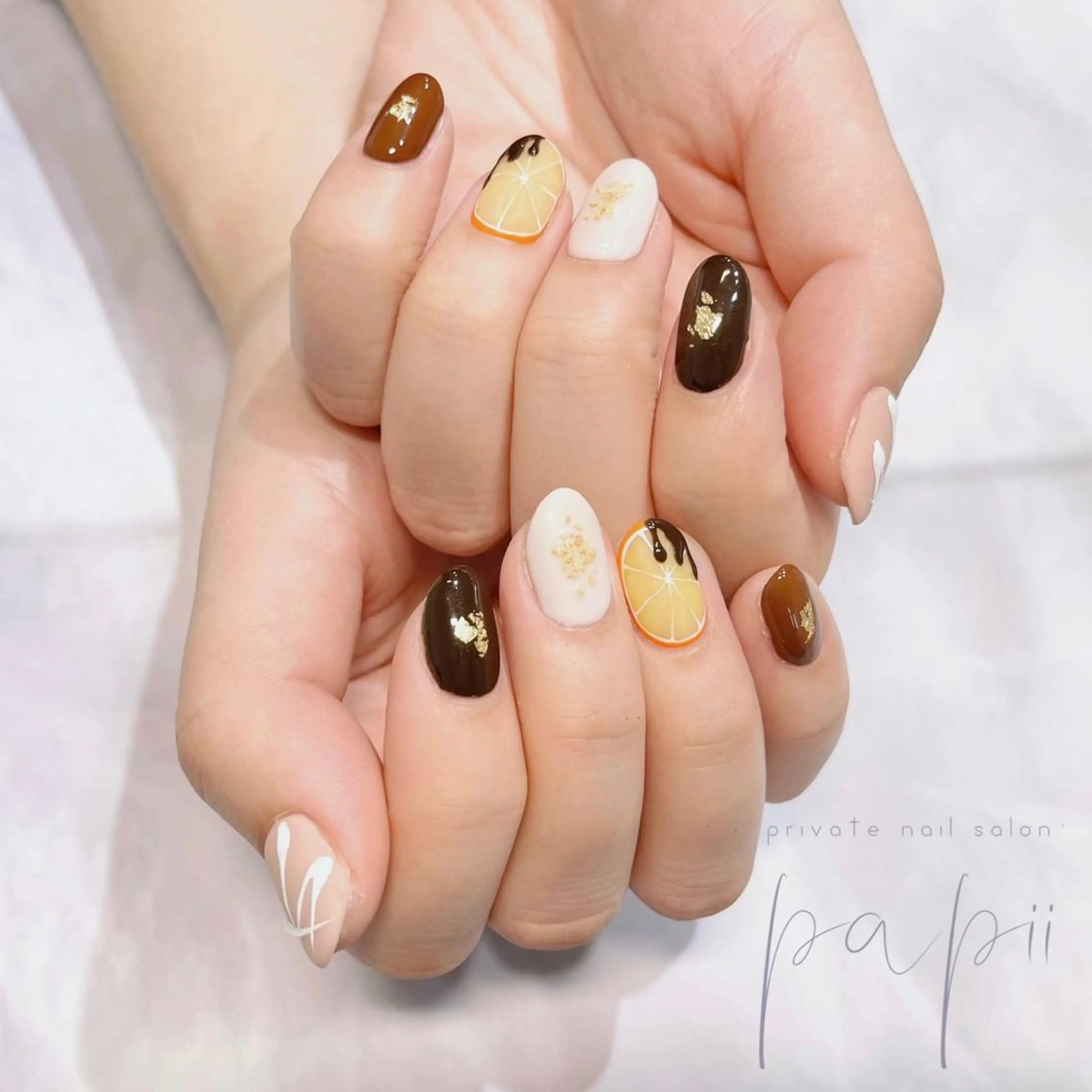 ネイル ハンドネイル private nail salon papii所属・papii☆ kurodaのネイルデザイン
