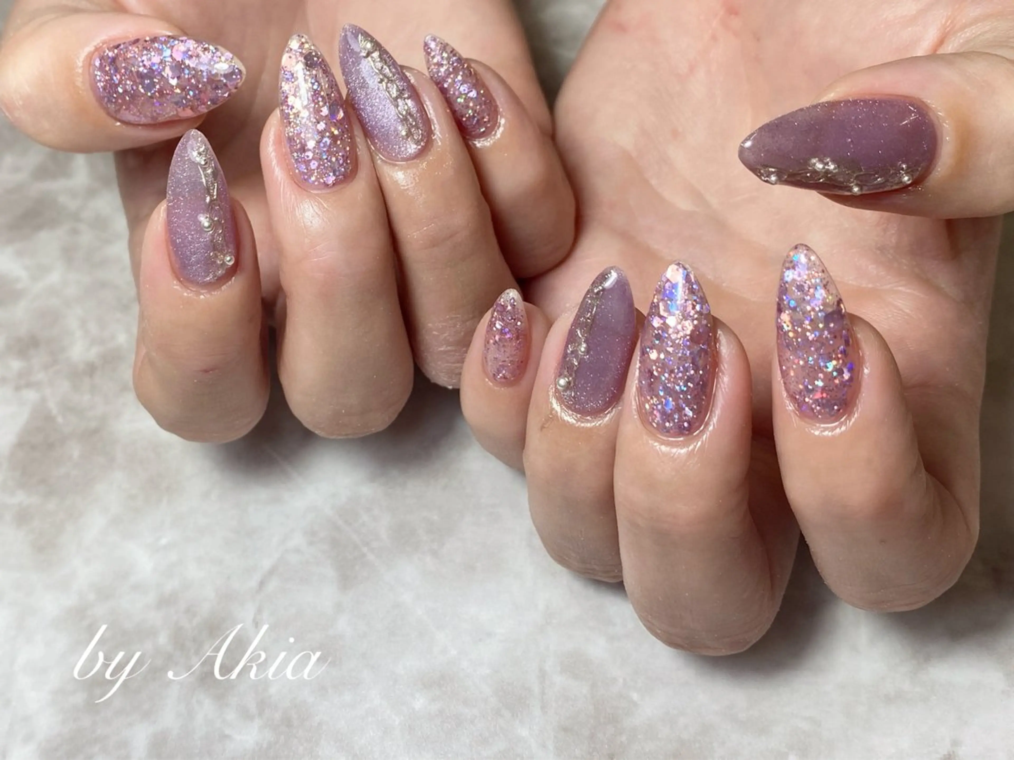 ネイル ハンドネイル ハンドケア 閨匠ビューティサロン 銀座店のネイルデザイン