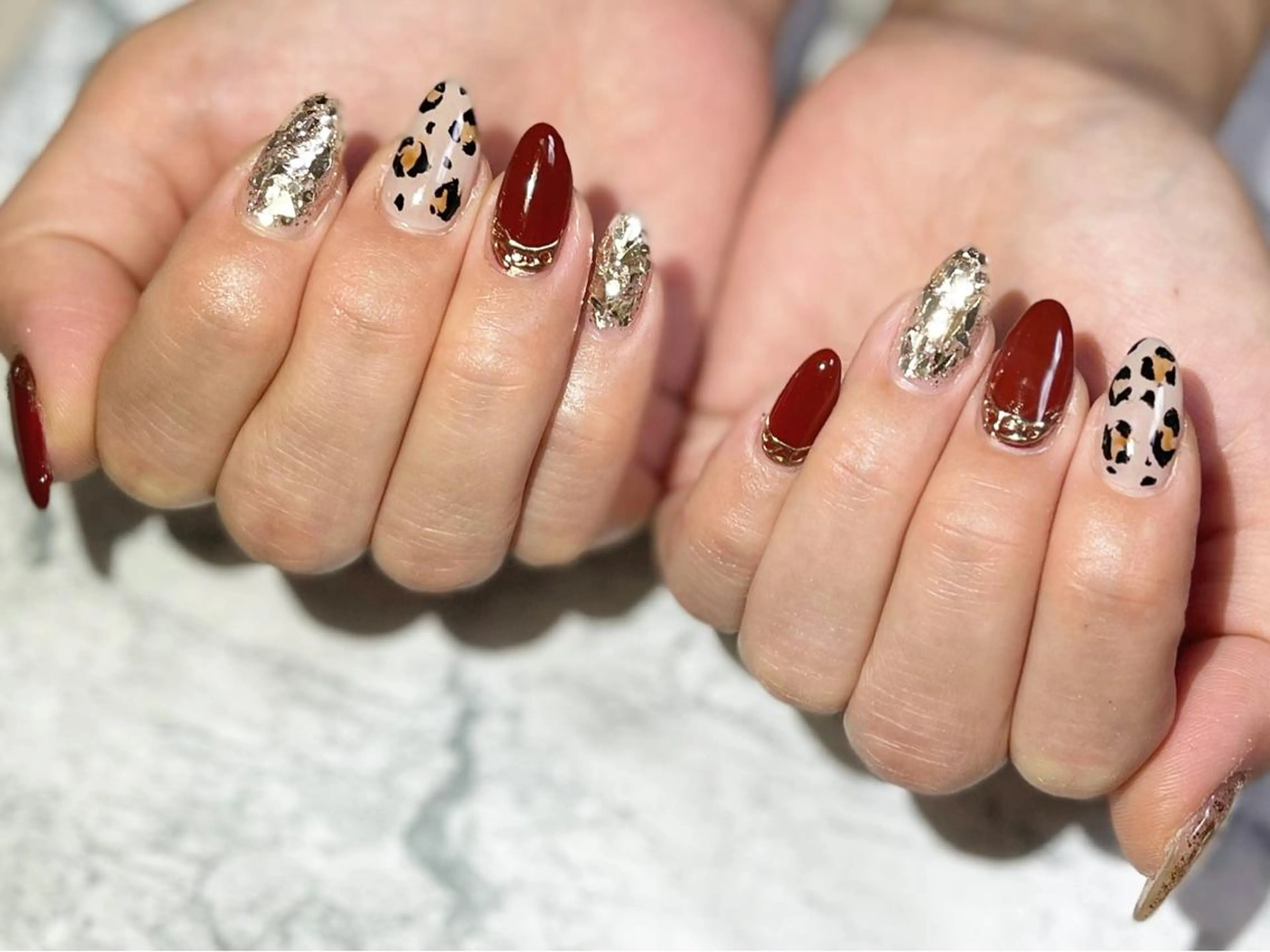 ネイル アニマル柄 フットネイル ニュアンスネイル シンプルネイル 春ネイル ネイル フフラ所属・nail fufla ♡yamane♡のネイルデザイン