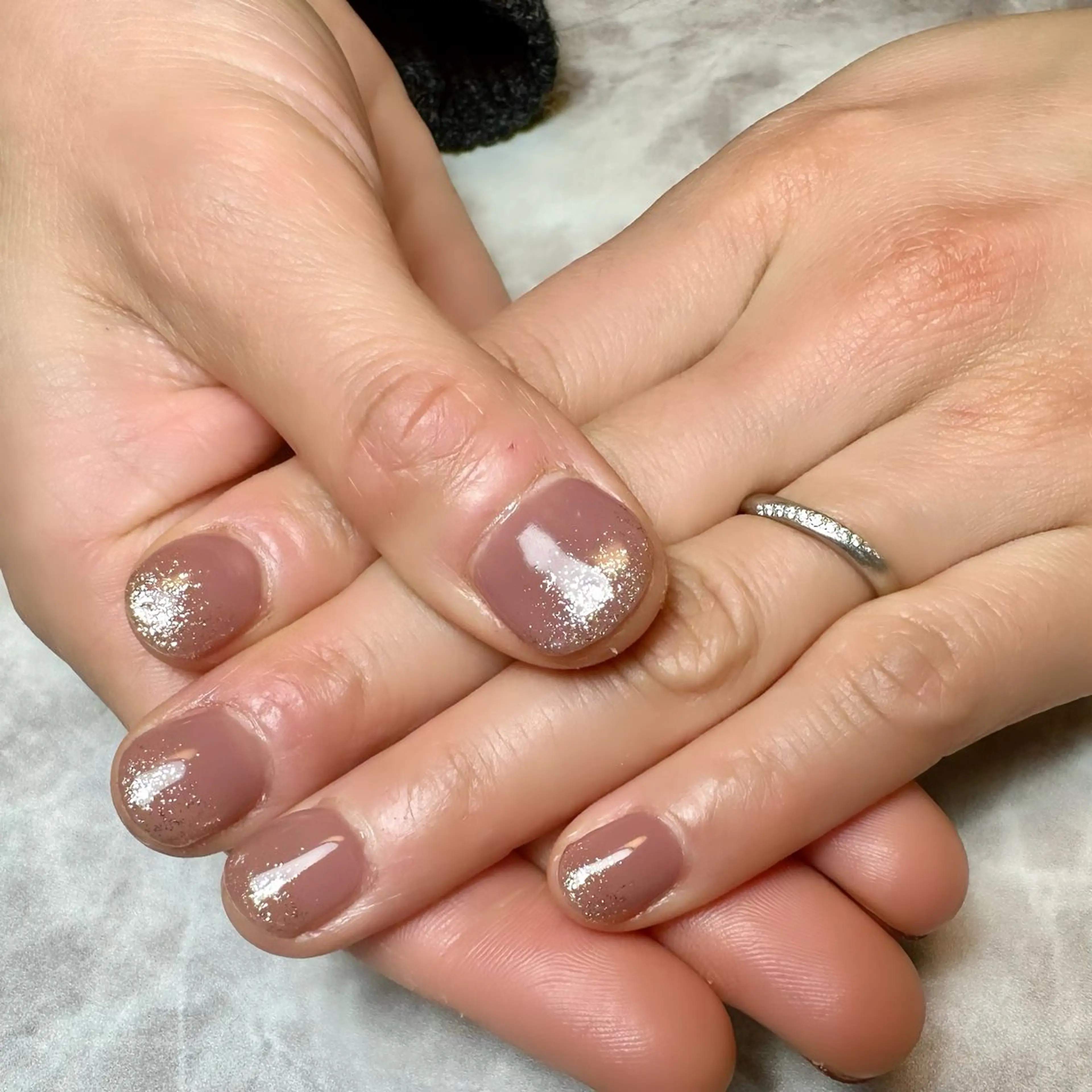 【2回目以降】お付替→シンプルネイル※2色まで選択可✨(練習モニター💅)の写真