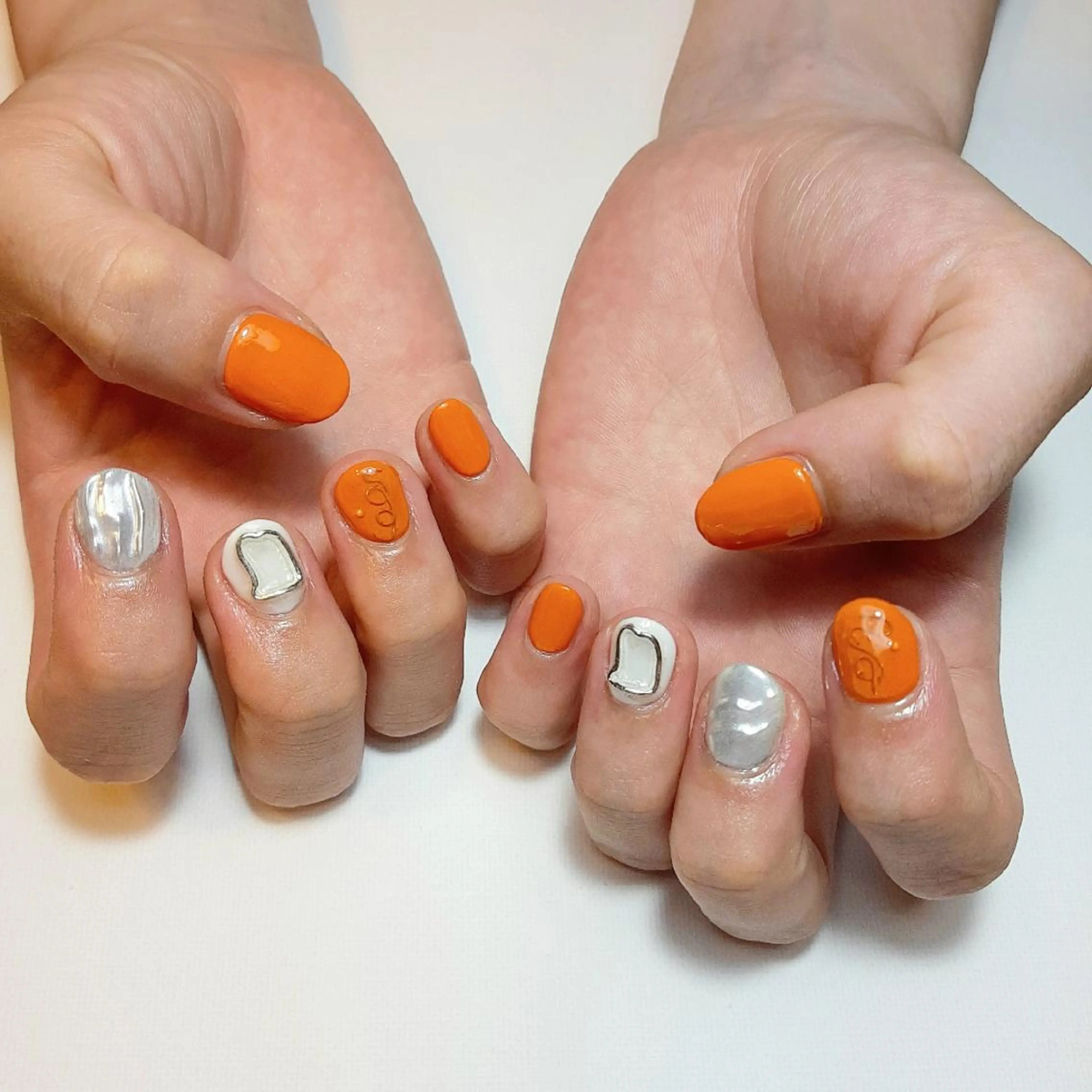 ネイル ミラーネイル owlnail /持込みデザイン専門のネイルデザイン