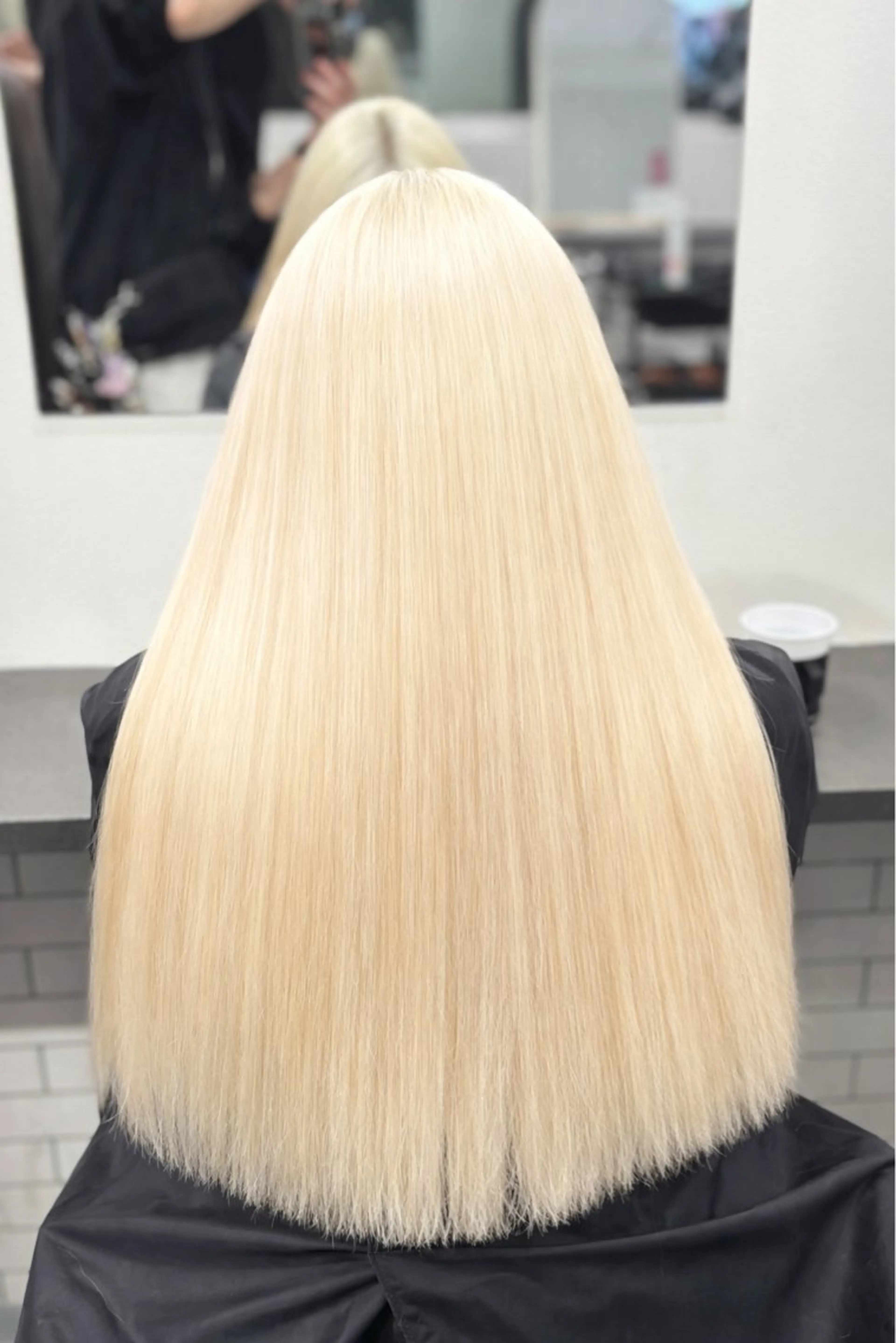 ロング カラー ヘアカラー トリートメント GaKu/ハイトーン /ブリーチ/レイヤーのヘアスタイル