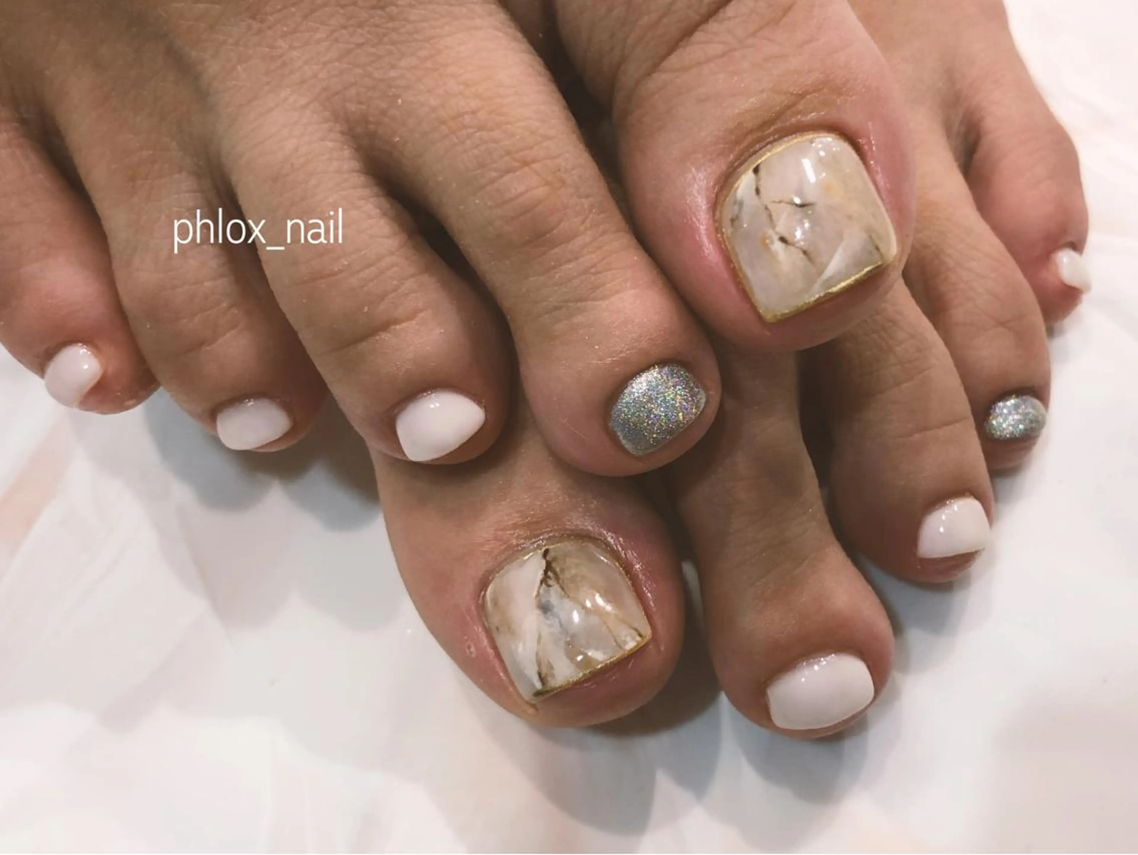 ネイル s/w ＿shokoのネイルデザイン