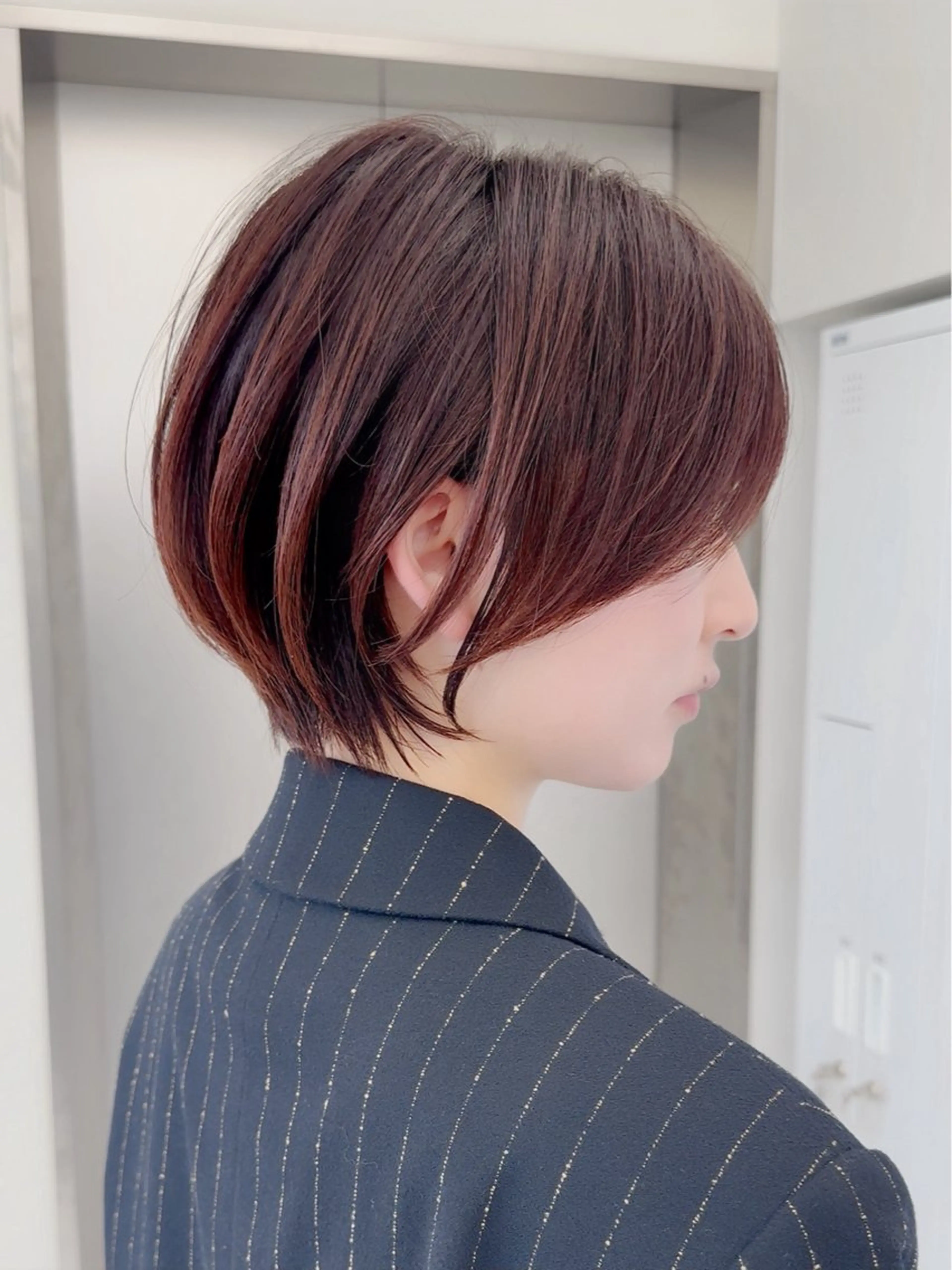 ショート カラー あゆ/縮毛 矯正/透明感カラーのその他イメージ